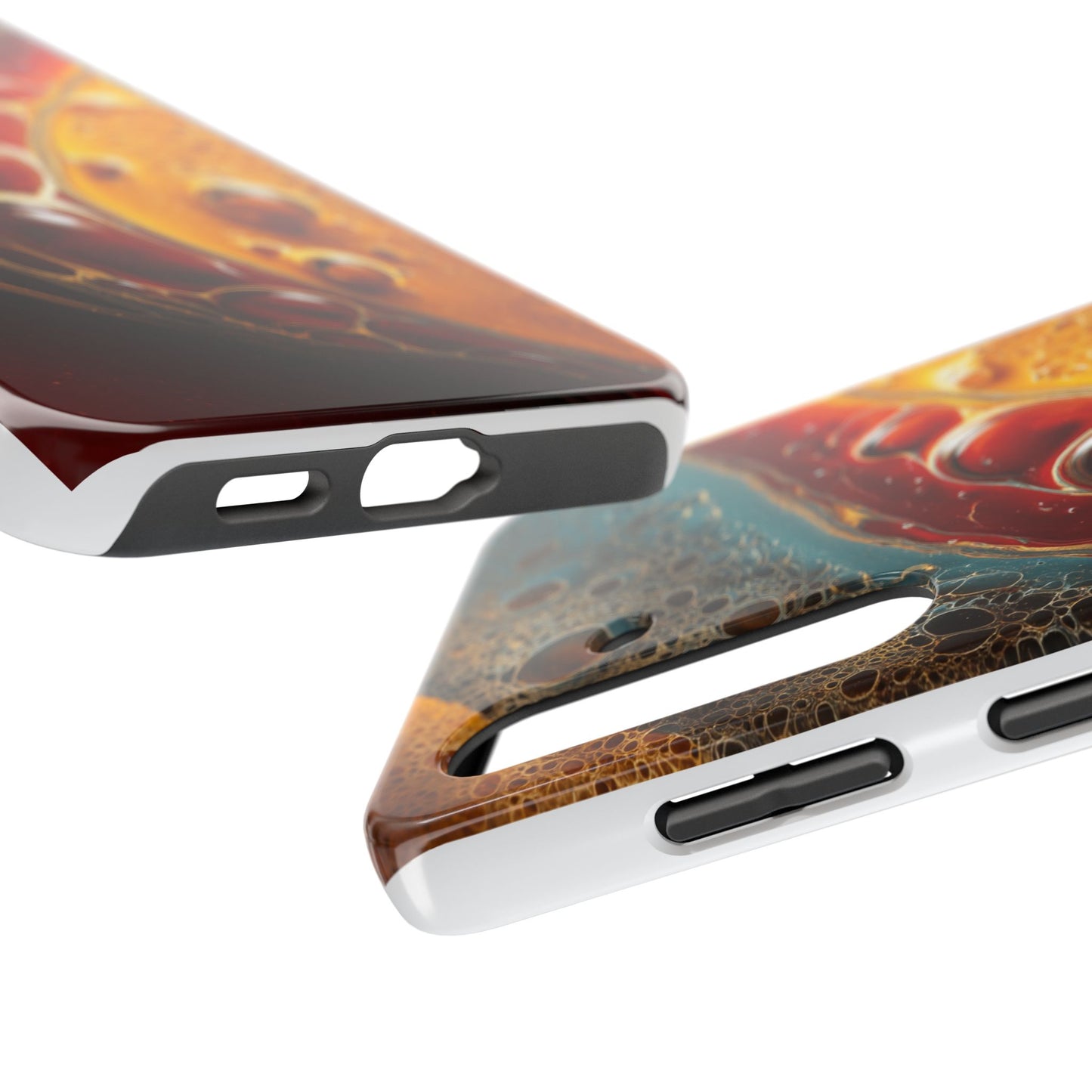 Vibrant Abstract Tough Phone Case - Colorful Protection for Your Device