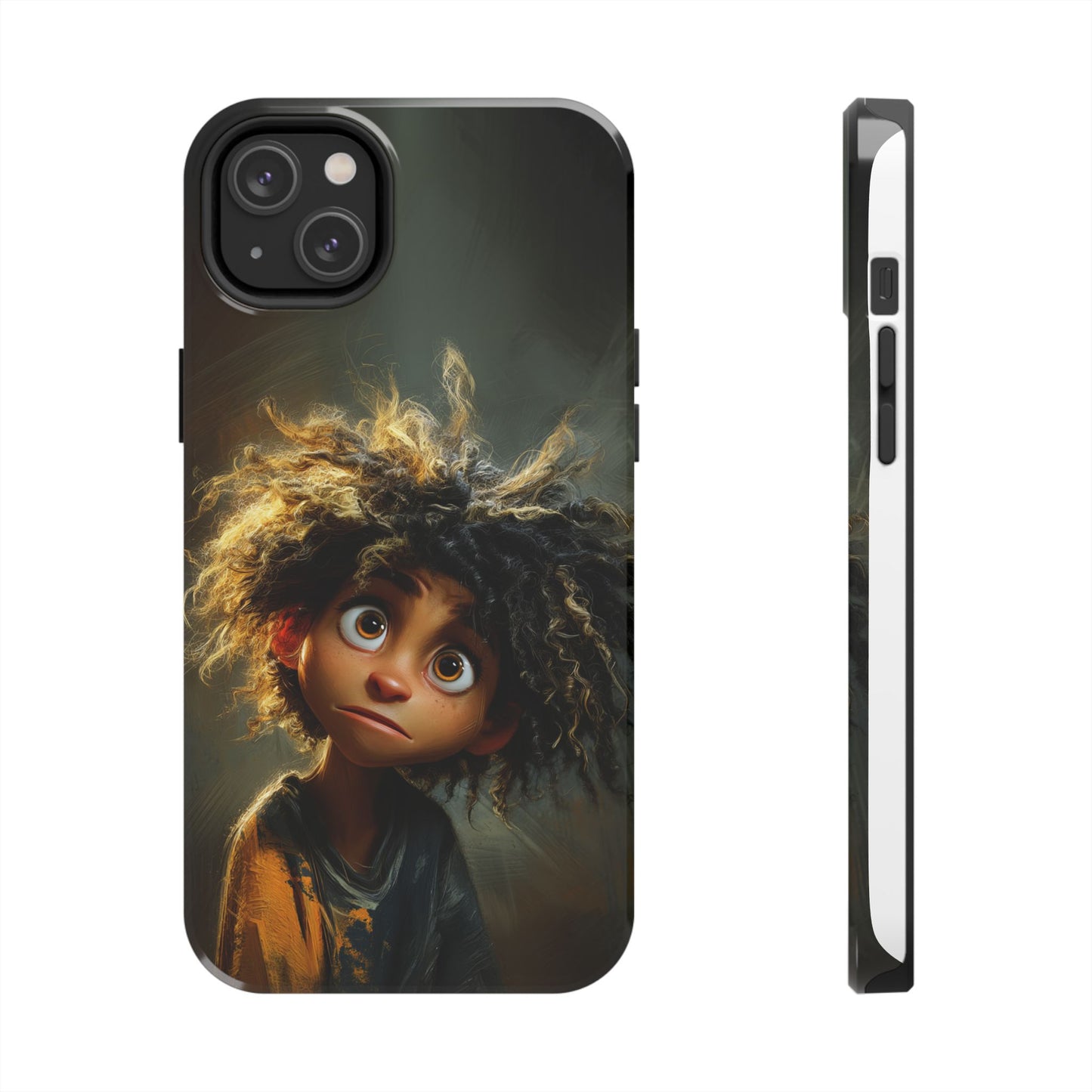 Whimsical Character Tough Phone Case for Kids