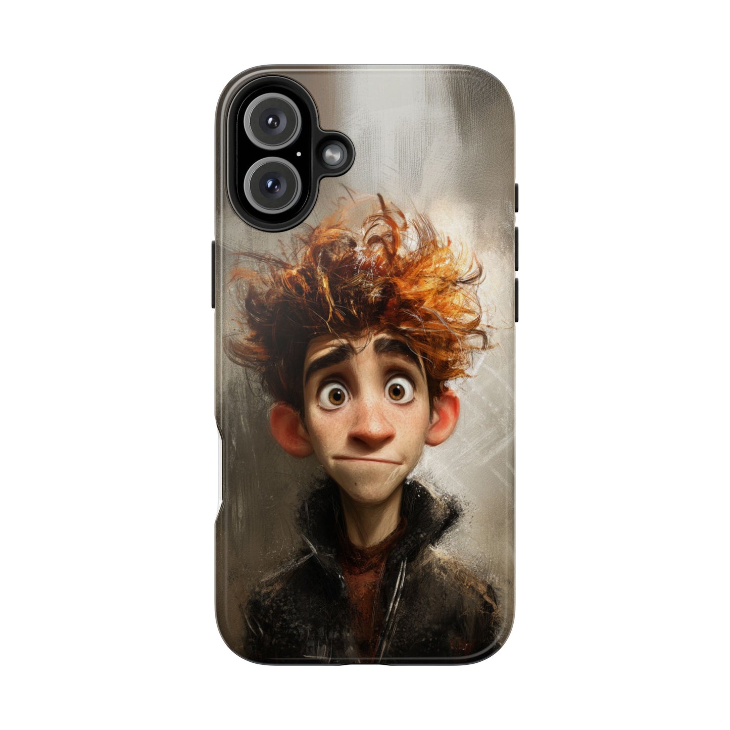 Whimsical Tough Phone Case – Unique Art Design for Creative Souls