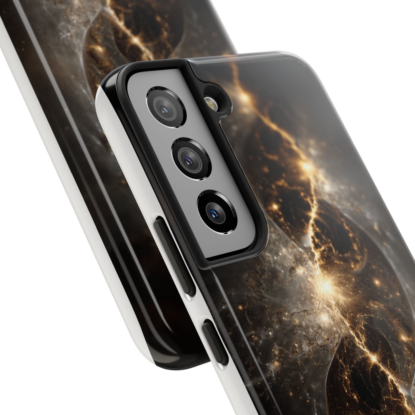 Galaxy-Inspired Tough Phone Case - Cosmic Protection for Your Device