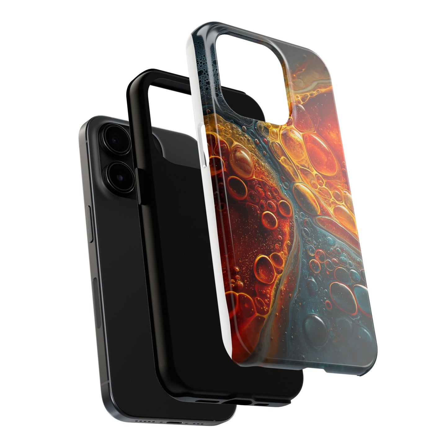 Vibrant Abstract Tough Phone Case - Protect Your Device with Style