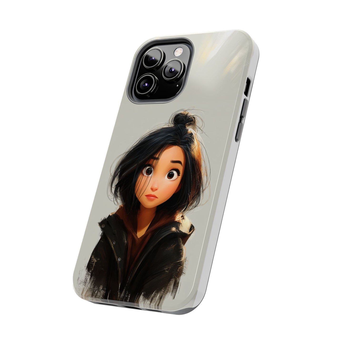 Artistic Tough Phone Case - Unique Design for Creative Souls