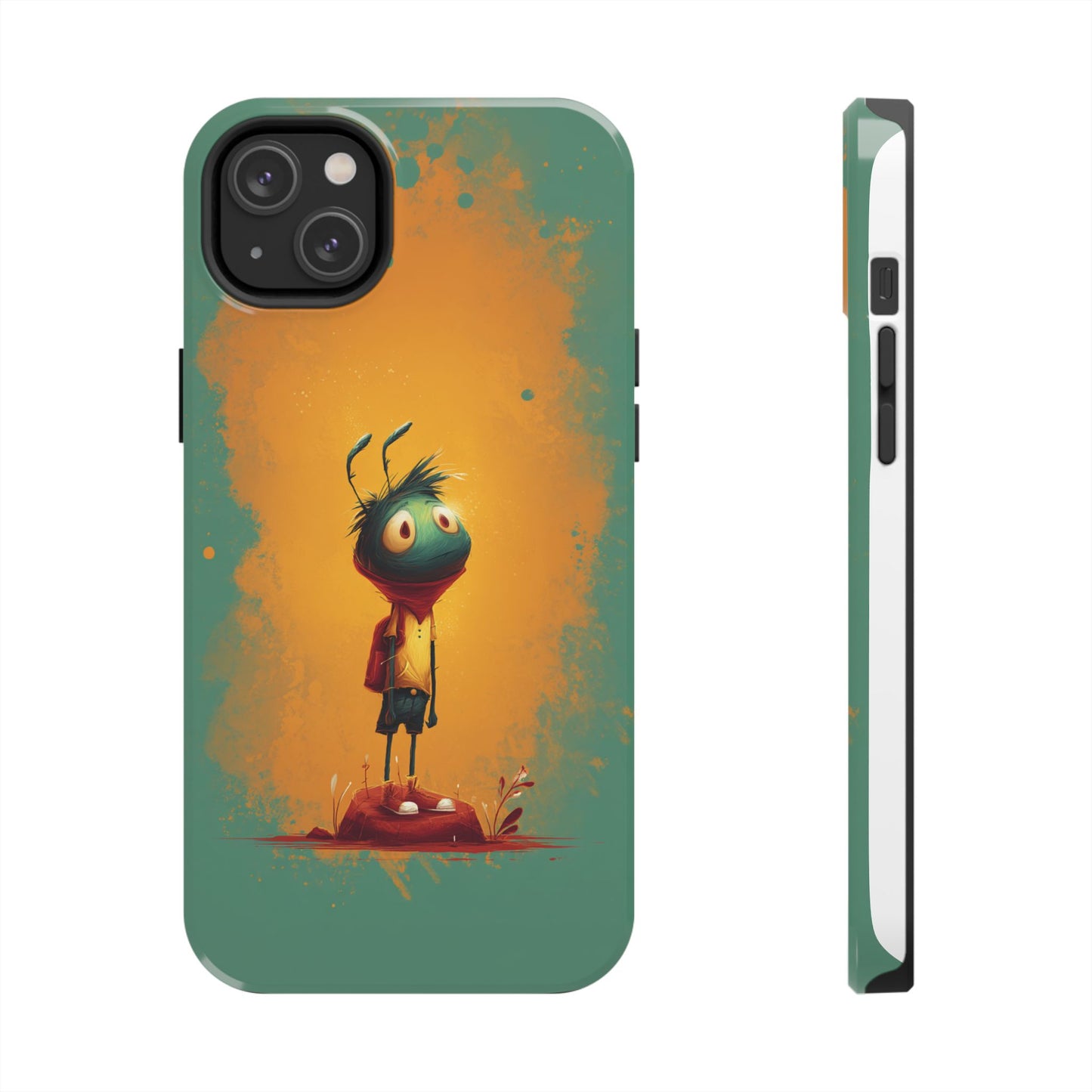Whimsical Tough Phone Cases for Kids – Vibrant Character Design