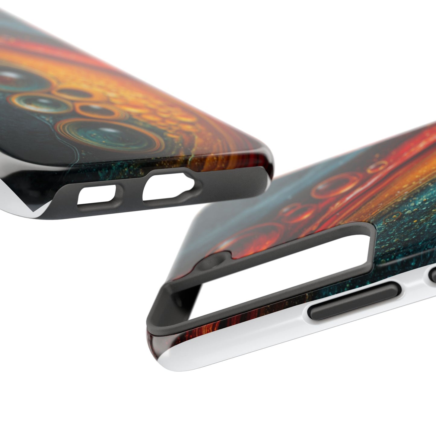Vibrant Abstract Phone Case - Tough Protection with Style