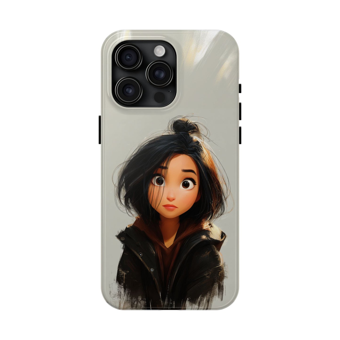 Artistic Tough Phone Case - Unique Design for Creative Souls