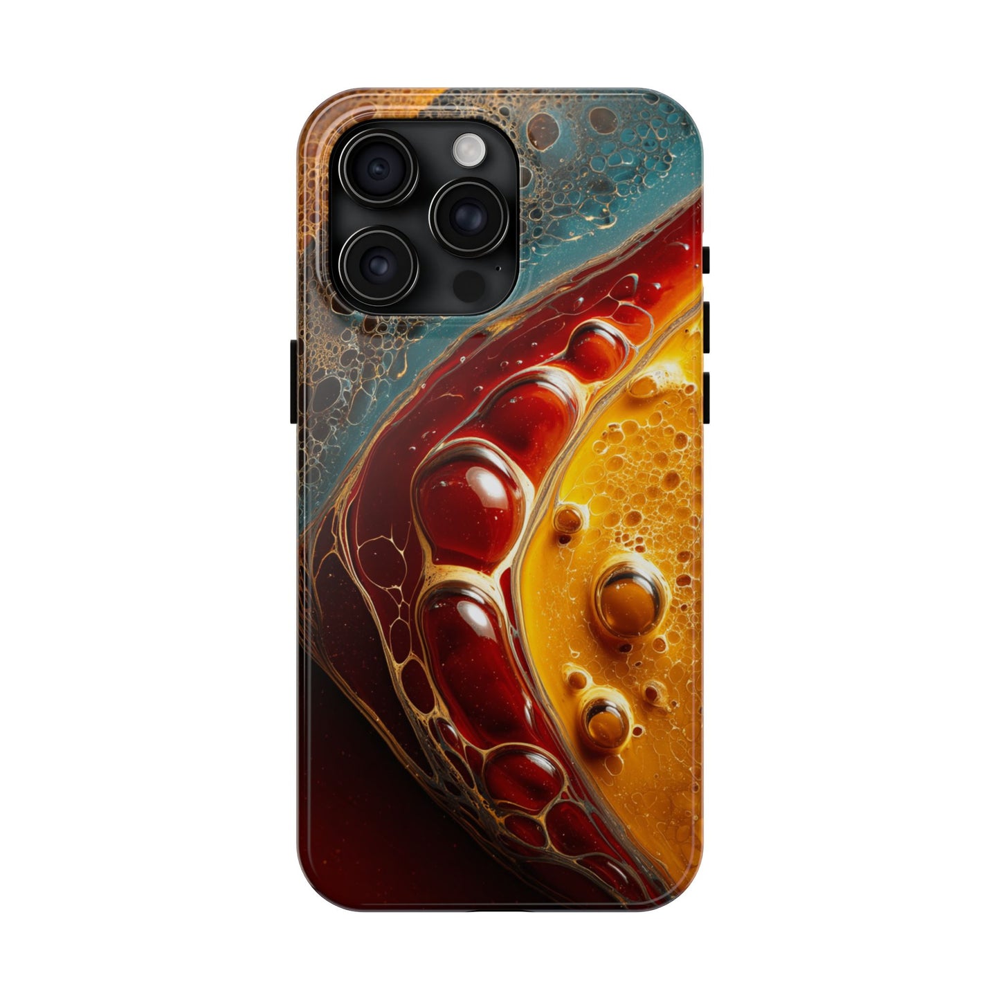 Vibrant Abstract Tough Phone Case - Colorful Protection for Your Device