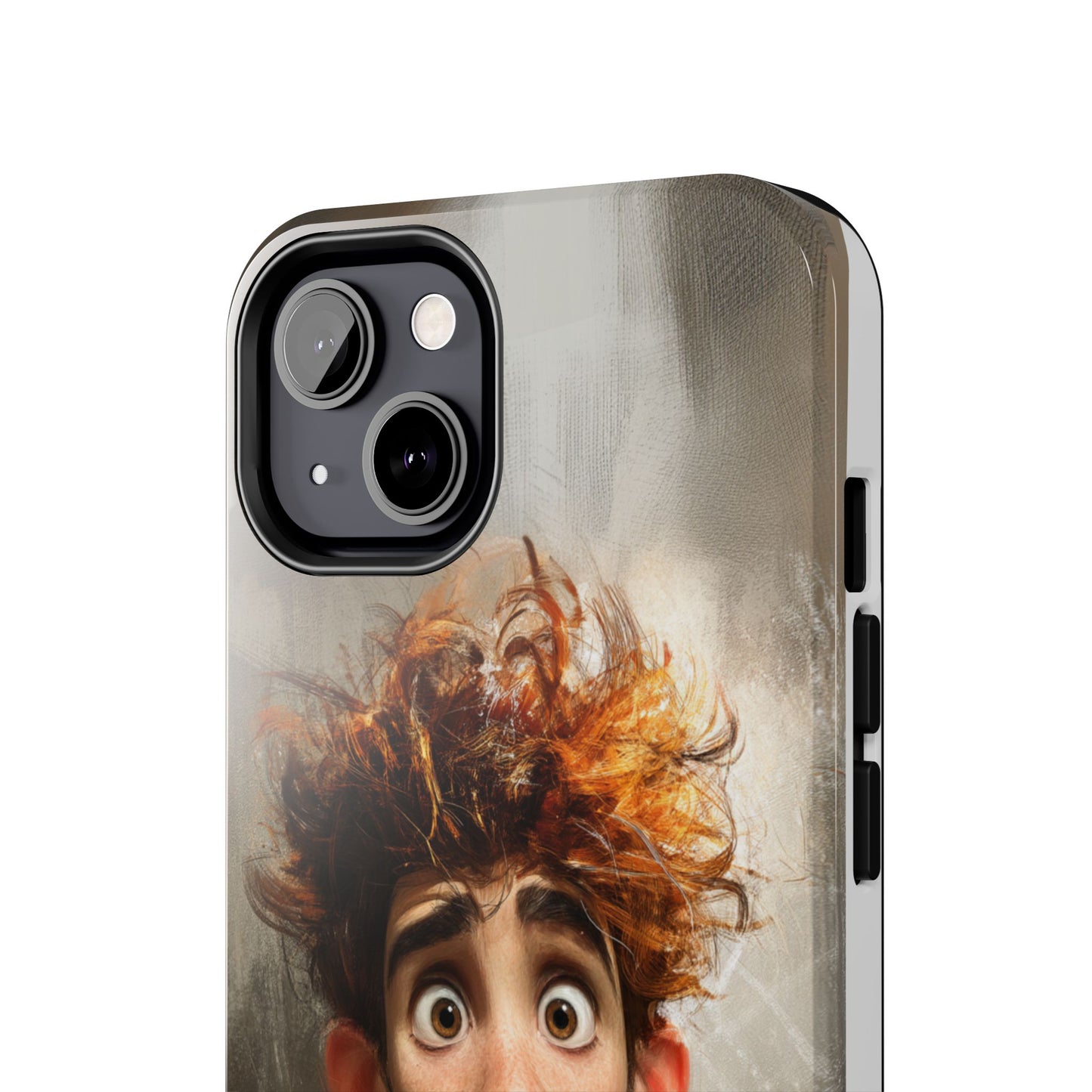 Whimsical Tough Phone Case – Unique Art Design for Creative Souls