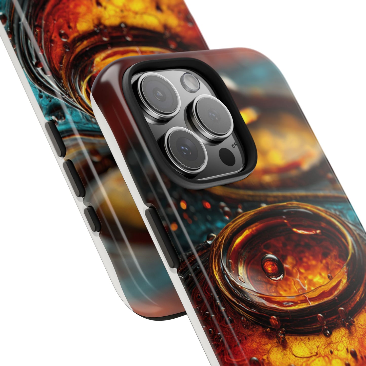 Artistic Tough Phone Case – Abstract Colorful Design for Unique Protection