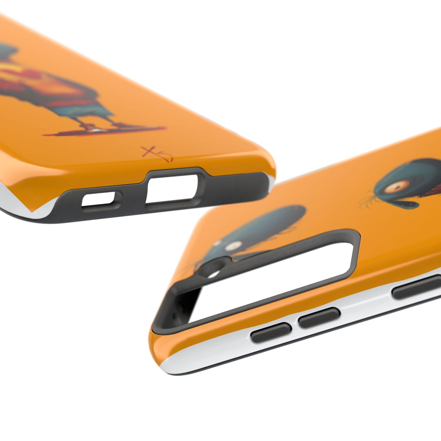 Cute Cartoon Tough Phone Case - Whimsical Sheep Design