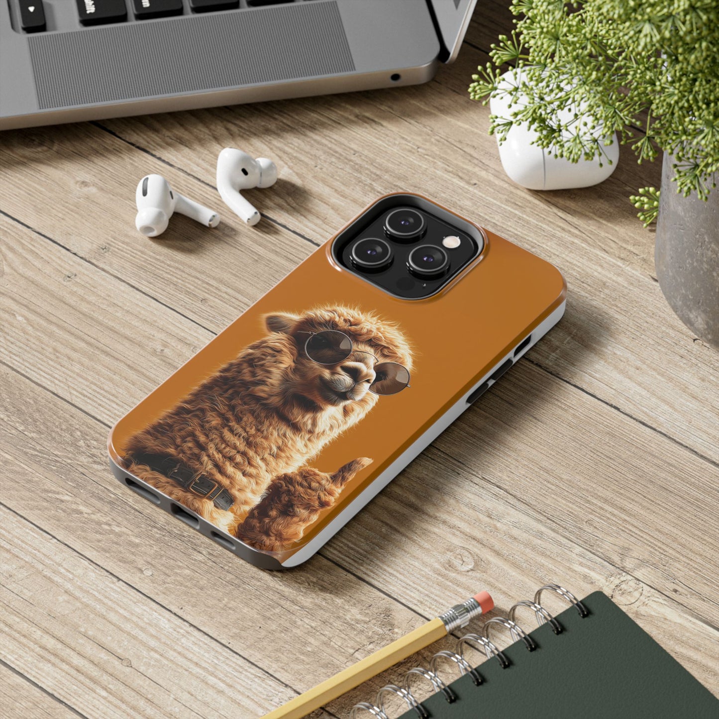 Funny Llama Tough Phone Case - Durable Protection with Cool Vibe