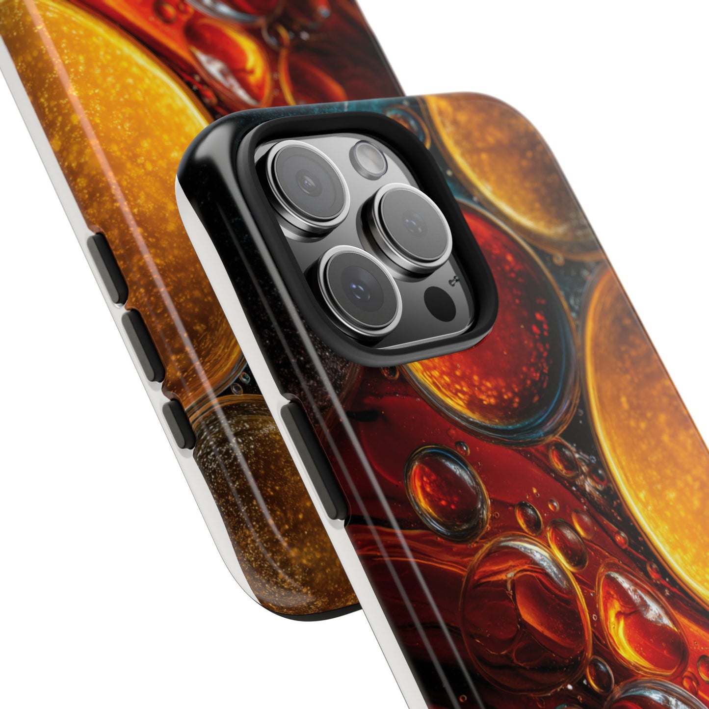 Vibrant Abstract Tough Phone Case - Protective Cover with Colorful Design
