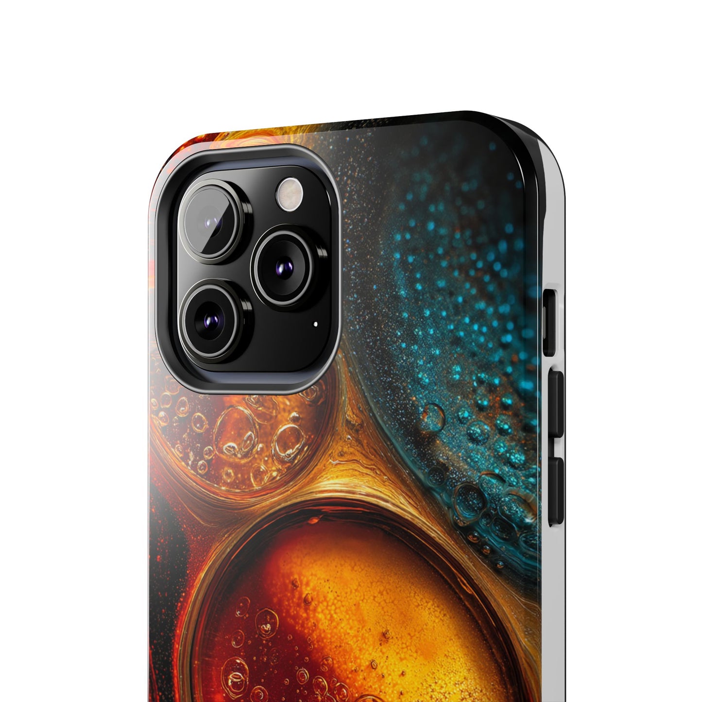 Vibrant Abstract Tough Phone Case – Bubble Design for Ultimate Protection