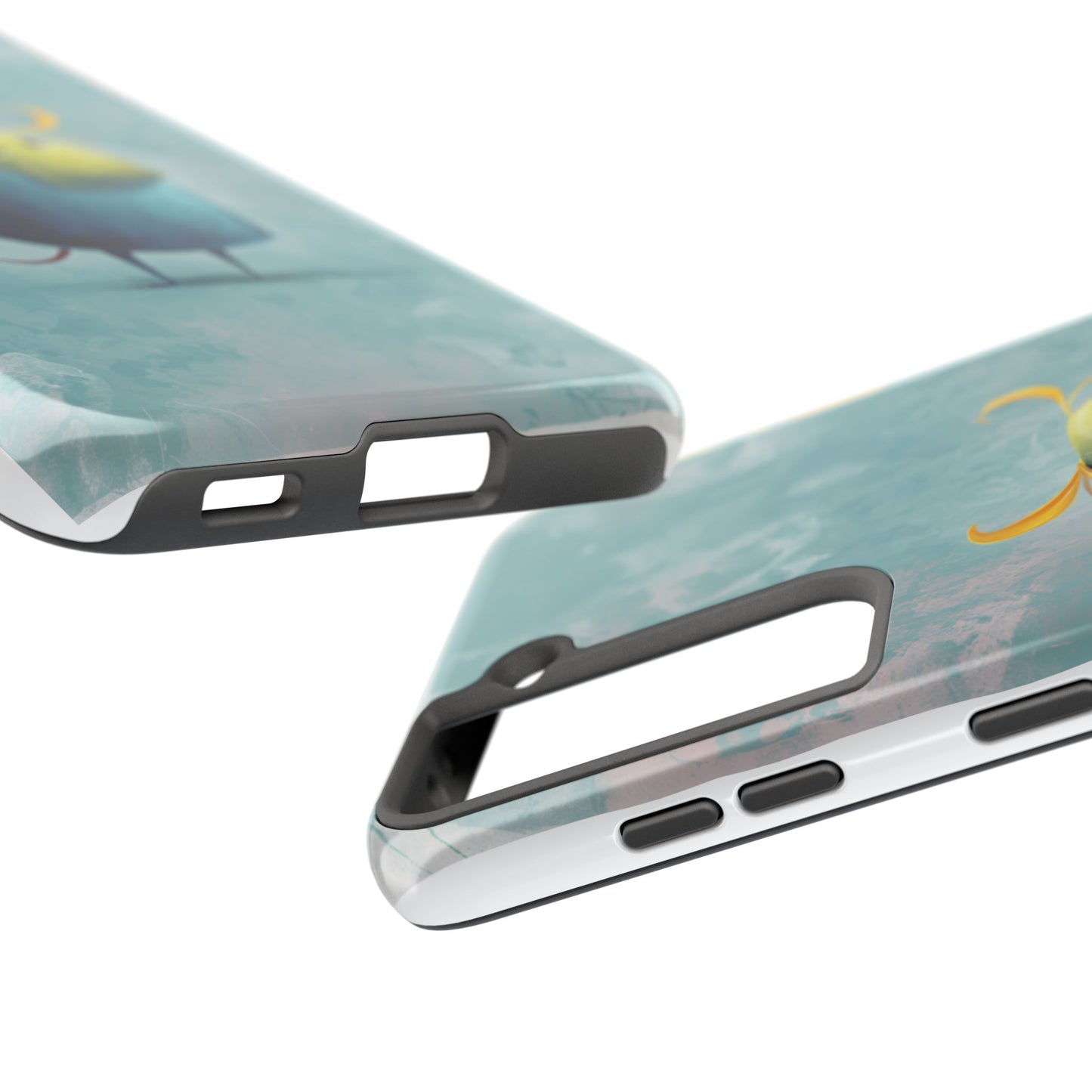 Cute Cartoon Bull Tough Phone Case - Durable & Fun Protection