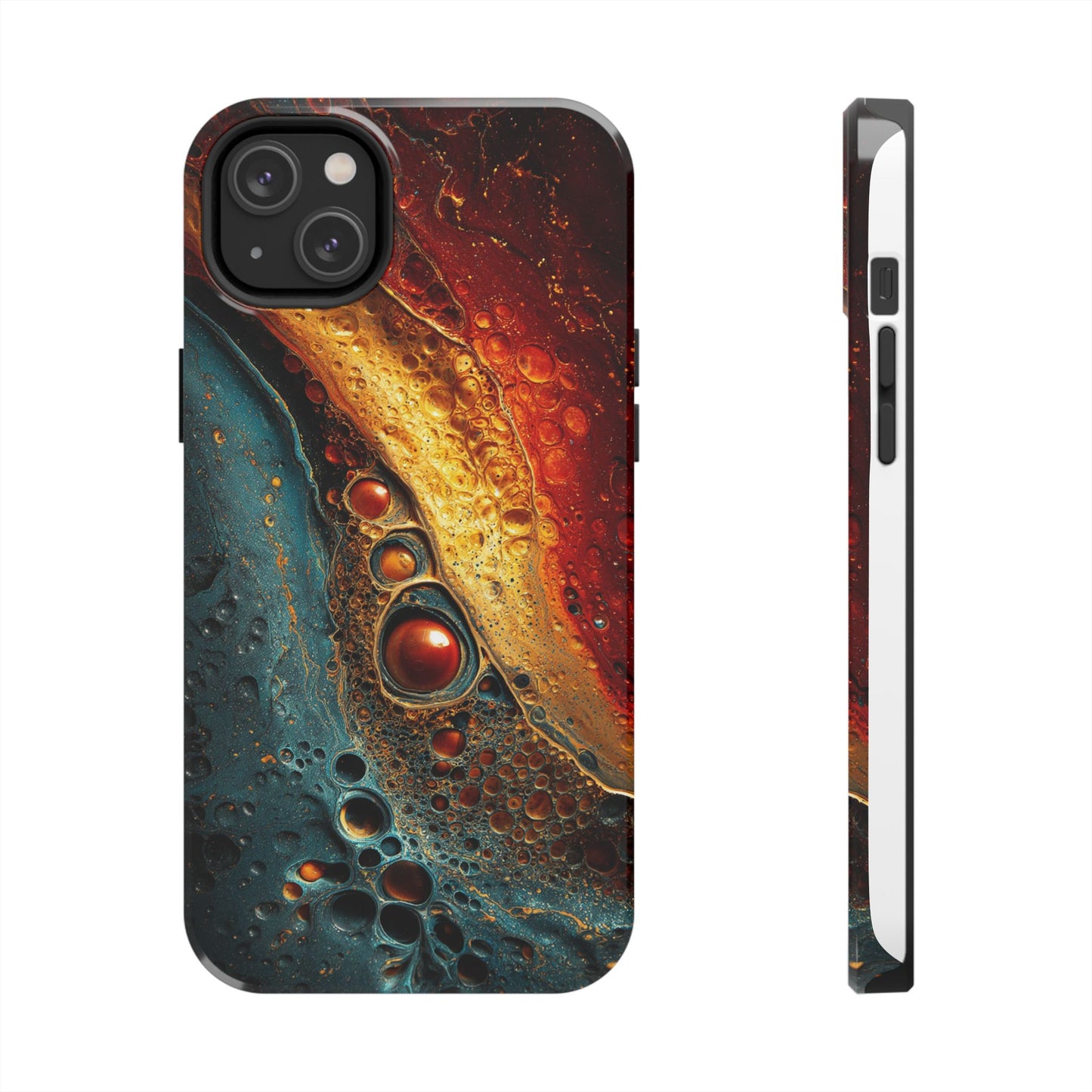 Abstract Colorful Tough Phone Case - Protective Cover with Unique Design