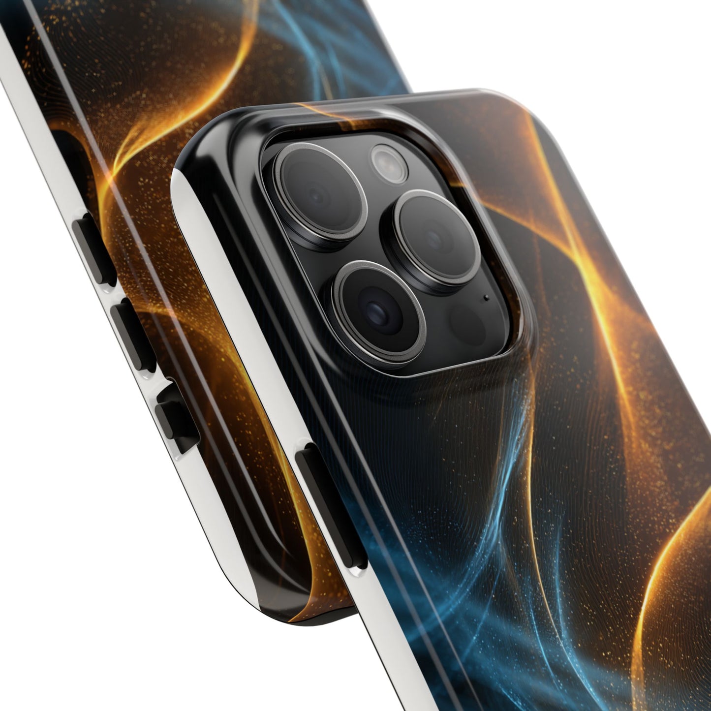 Dynamic Wave Tough Phone Case - Durable and Stylish