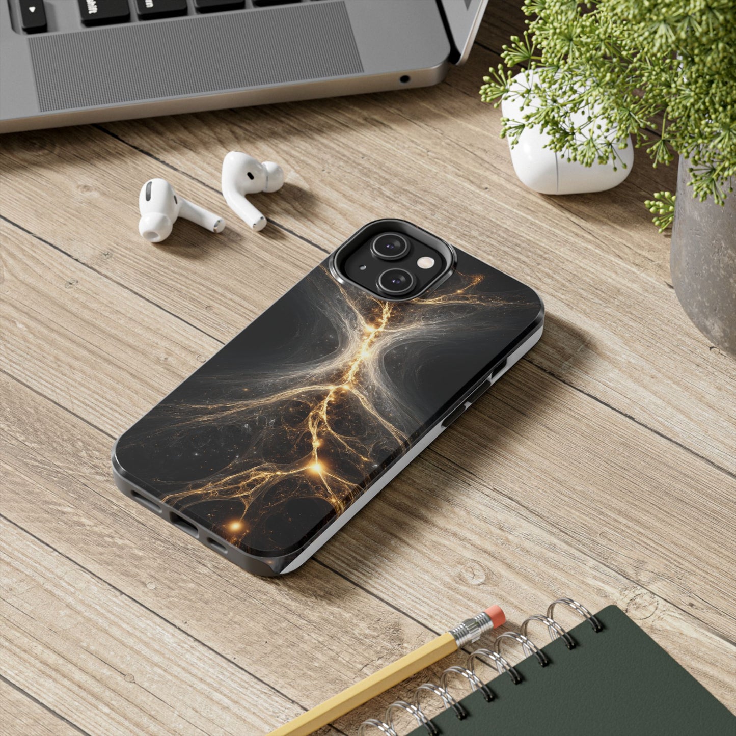 Cosmic Galaxy Tough Phone Case - Durable Protection with Astral Design