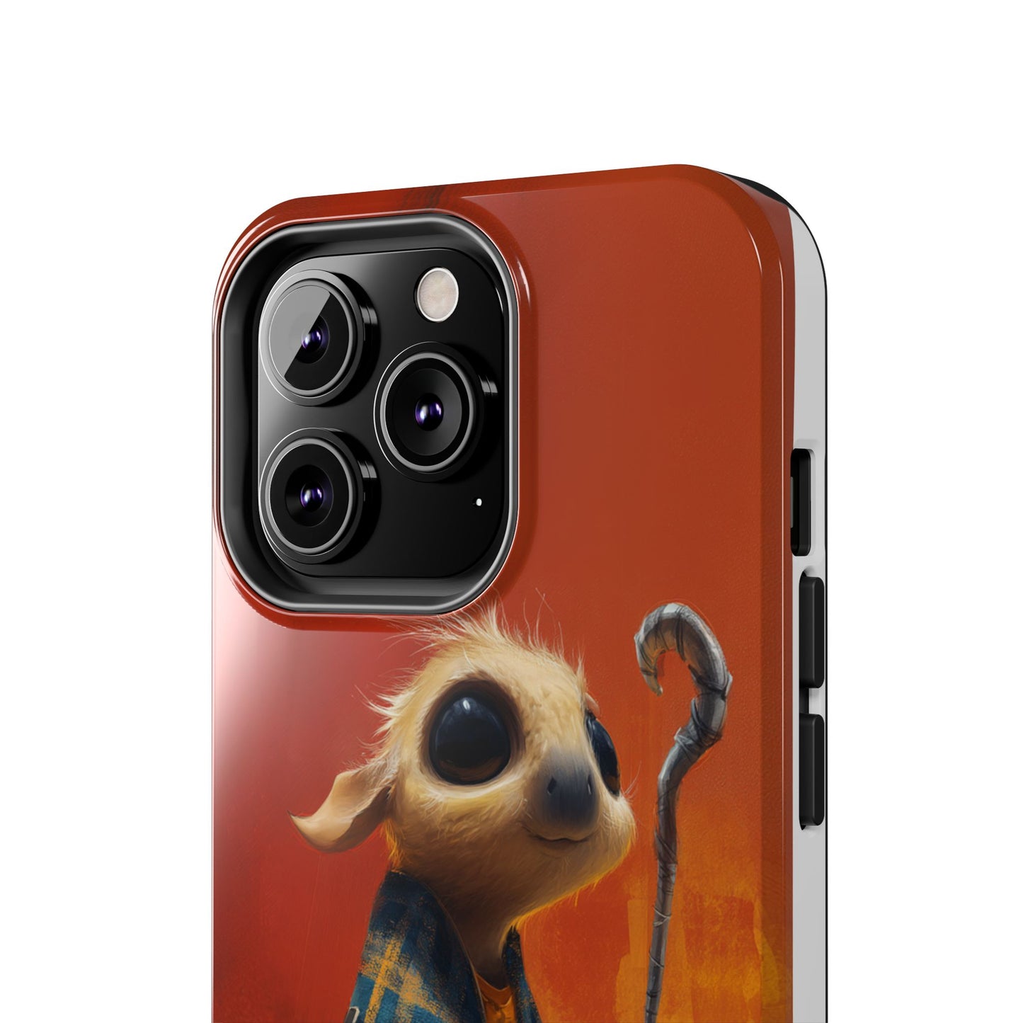 Whimsical Tough Phone Case - Cute Character Design for Kids & Adults