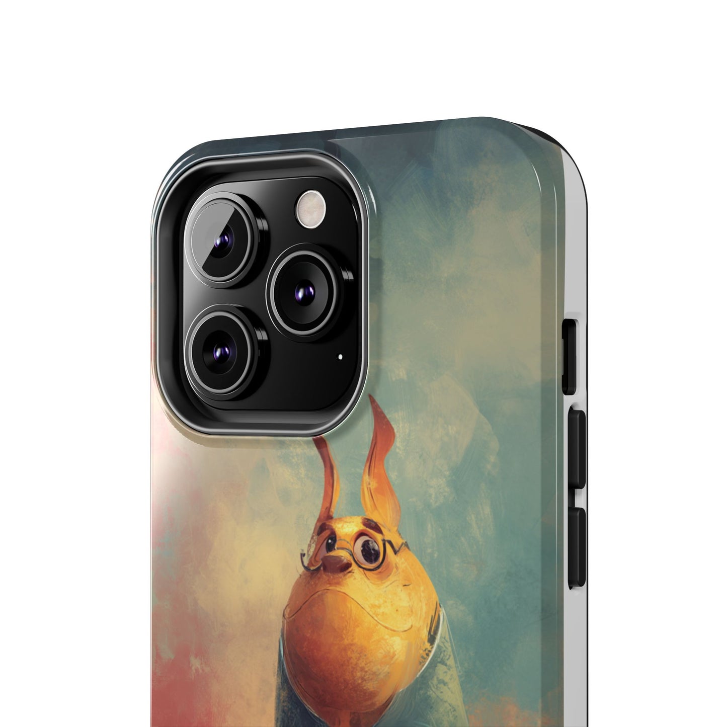 Animal Art Tough Phone Cases, Cute Character Phone Protector, Unique Cartoon Phone Cover, Fun Gift for Kids, Birthday or Holiday Present