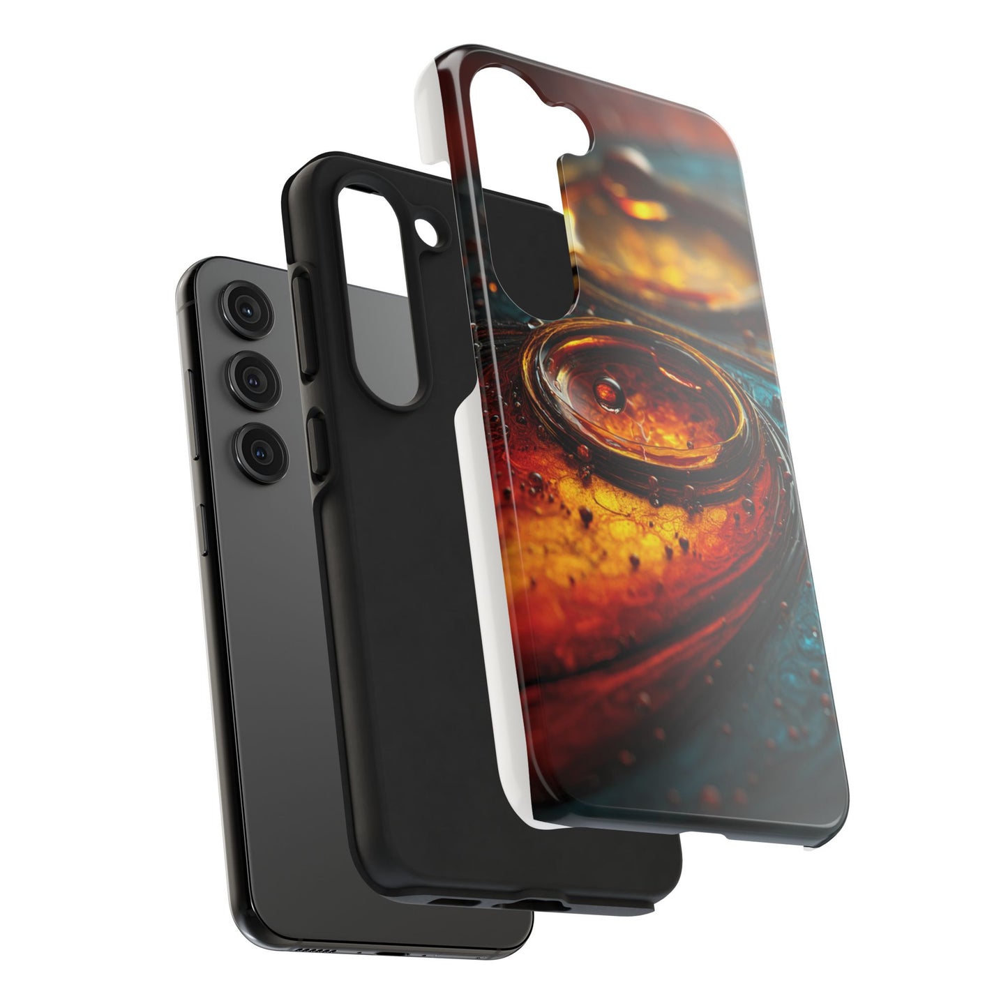 Artistic Tough Phone Case – Abstract Colorful Design for Unique Protection