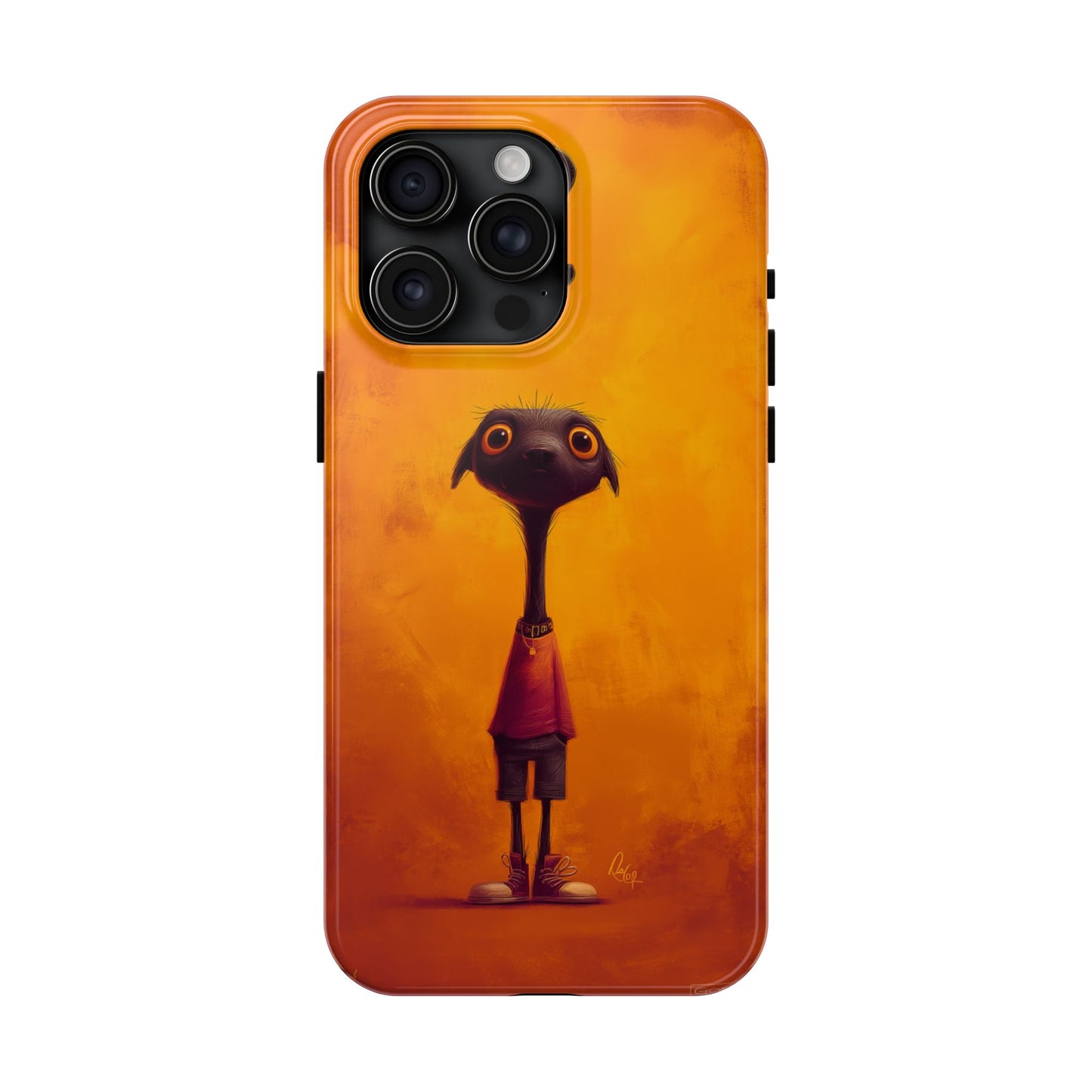 Whimsical Tough Phone Cases - Unique, Durable Design for Creative Minds