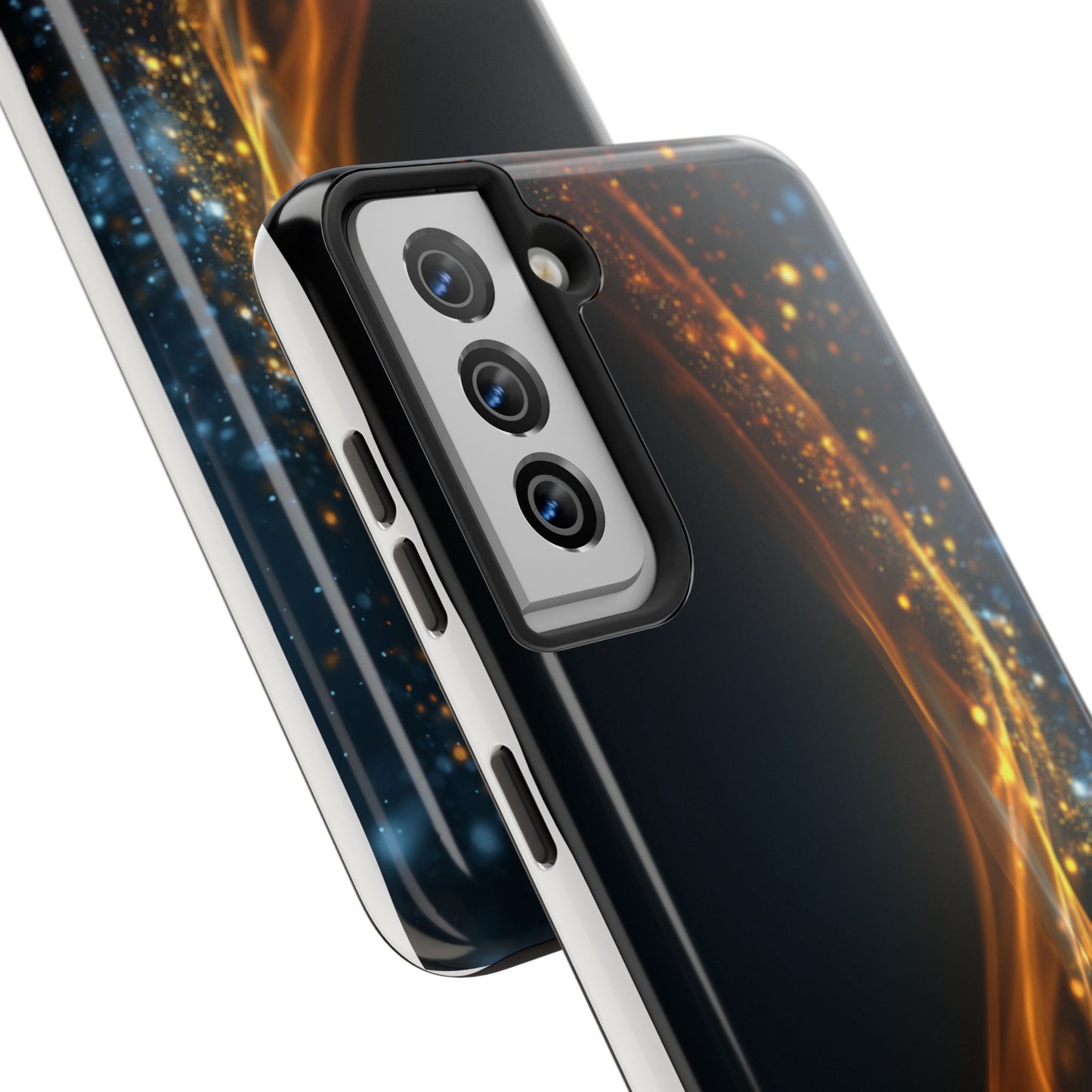 Stylish Tough Phone Cases - Durable Protection with Elegant Glow Design
