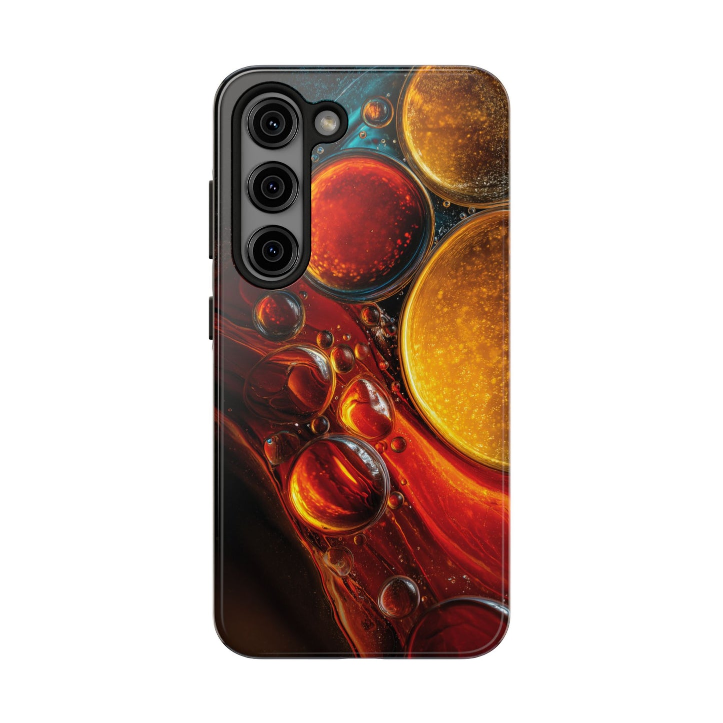 Vibrant Abstract Tough Phone Case - Protective Cover with Colorful Design