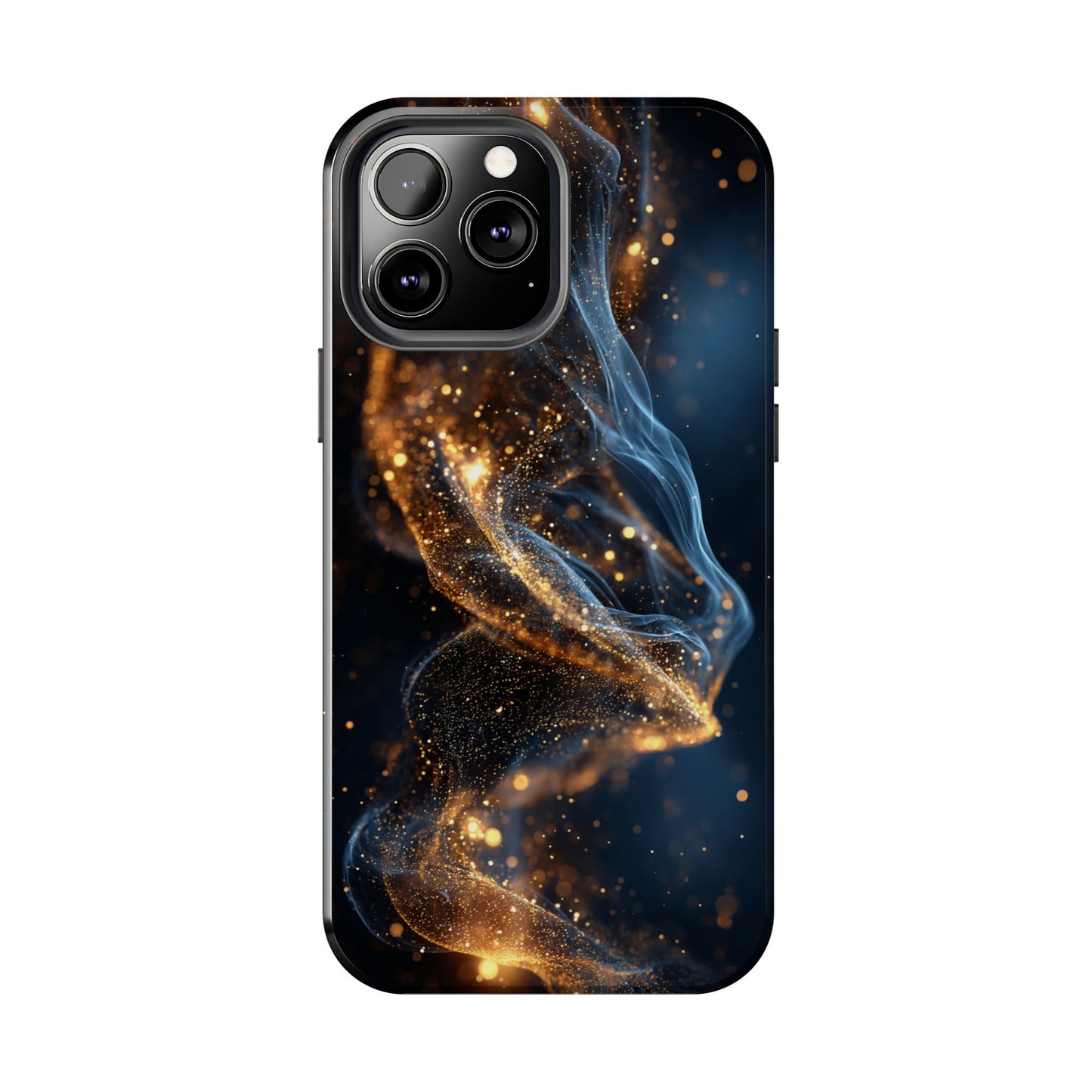 Elegant Gold Swirl Tough Phone Case – Durable & Stylish Protection for Your Device
