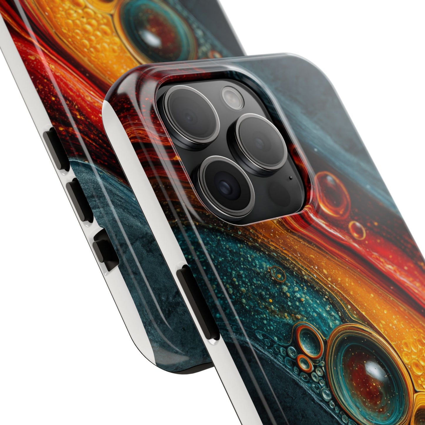 Vibrant Abstract Phone Case - Tough Protection with Style