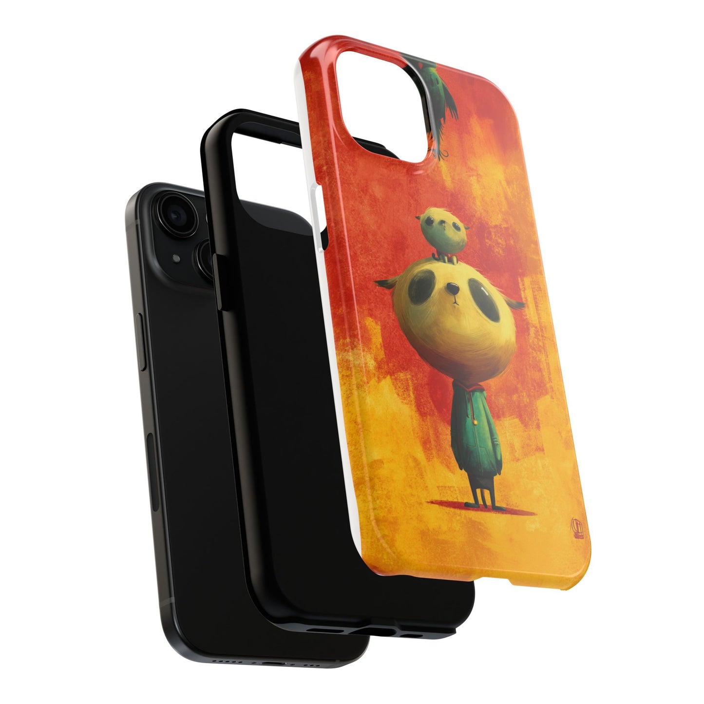 Whimsical Tough Phone Cases - Cute Animal Design for Trendy Protection