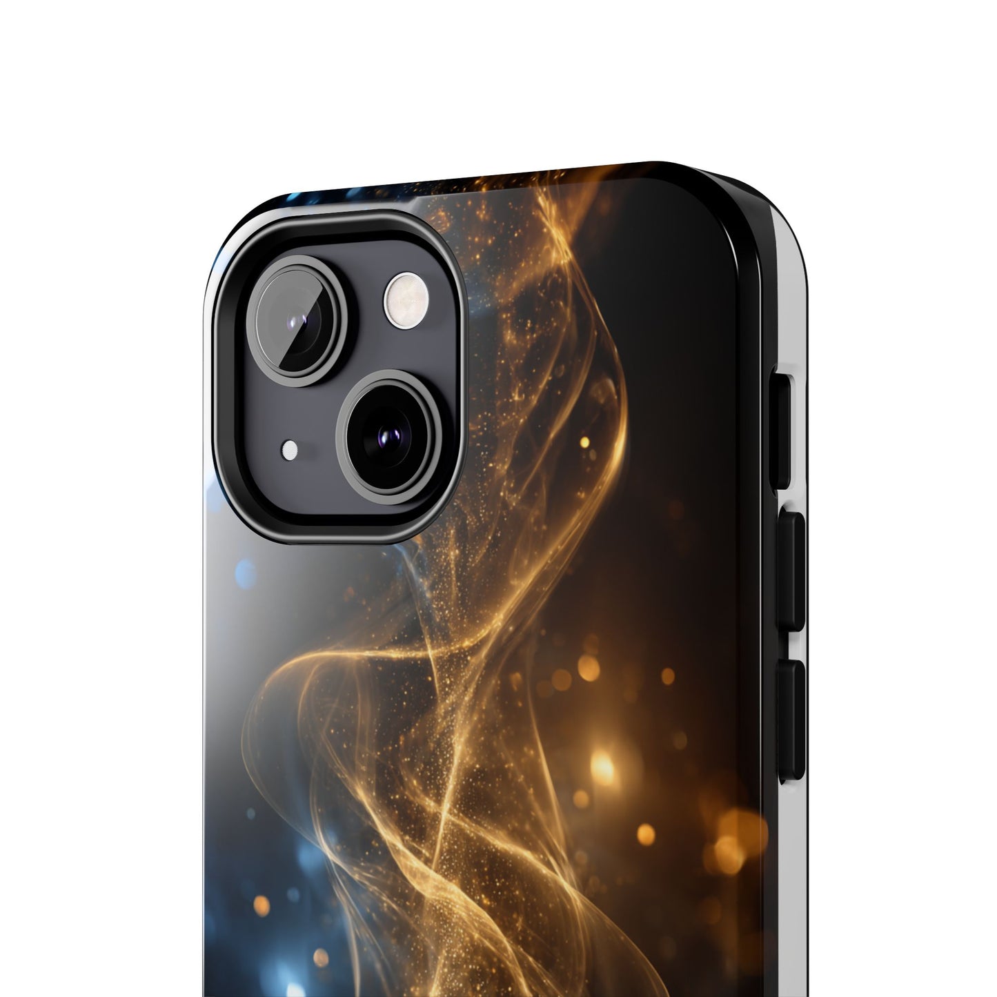 Stylish Tough Phone Cases with Sparkling Swirls Design
