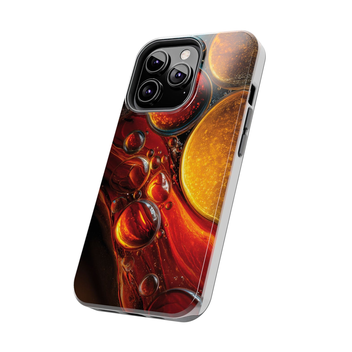 Vibrant Abstract Tough Phone Case - Protective Cover with Colorful Design