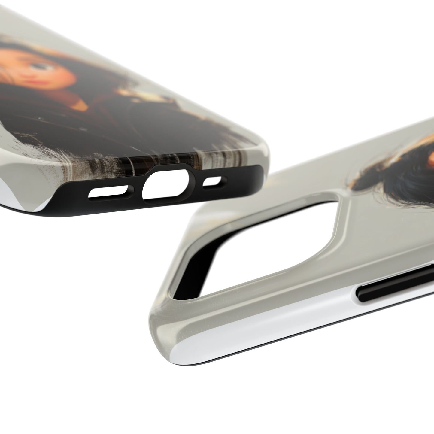 Artistic Tough Phone Case - Unique Design for Creative Souls