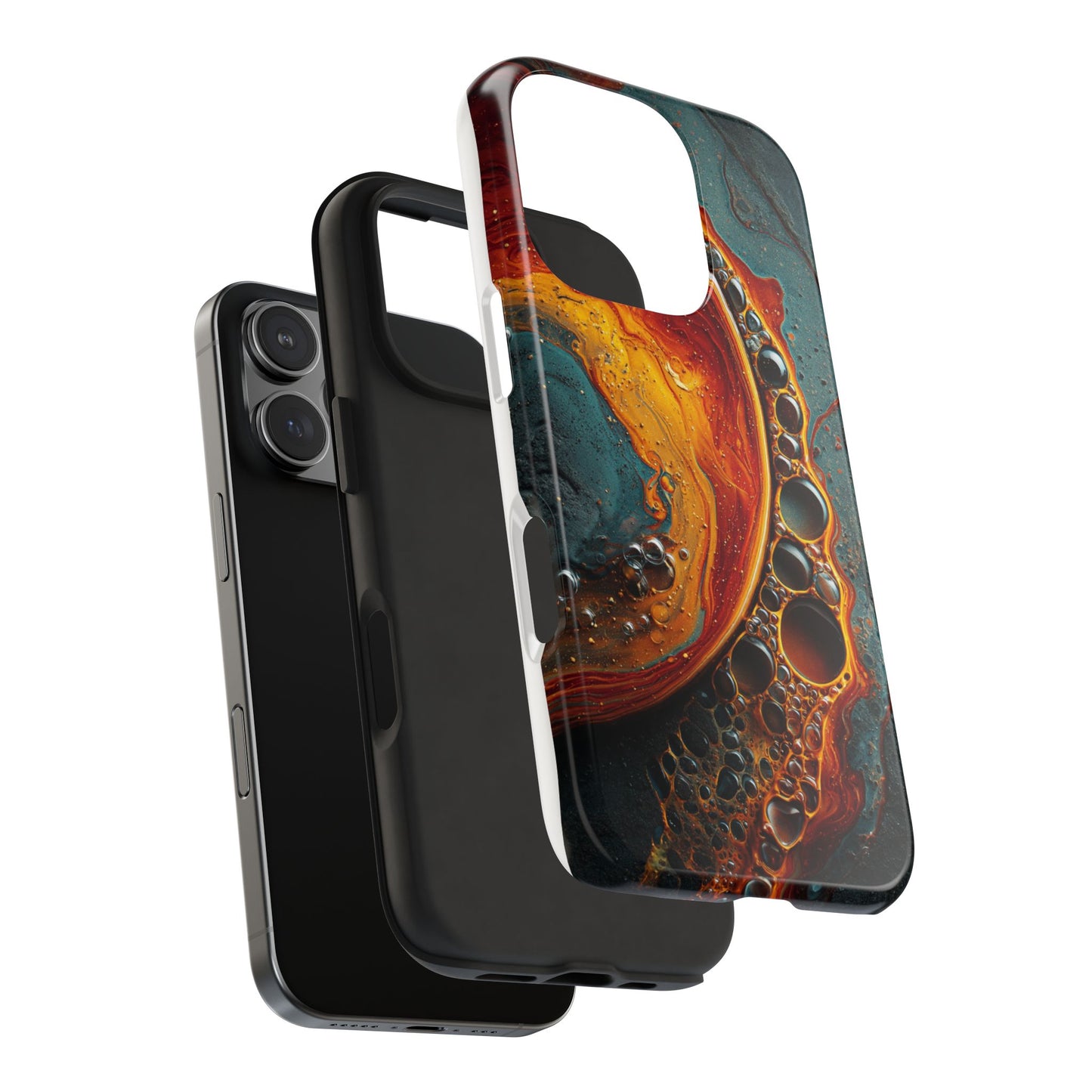 Vibrant Abstract Tough Phone Cases - Stylish Protection