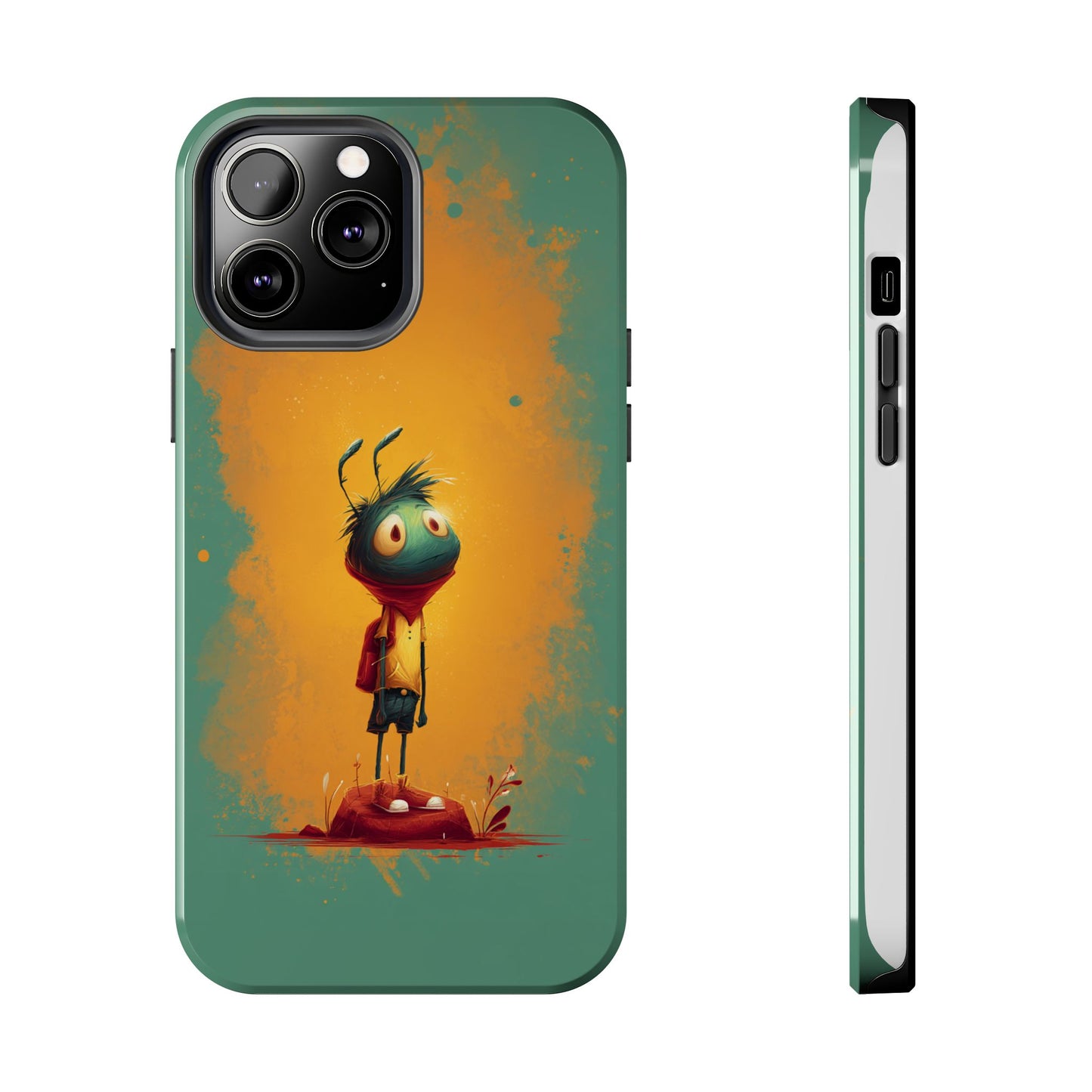 Whimsical Tough Phone Cases for Kids – Vibrant Character Design