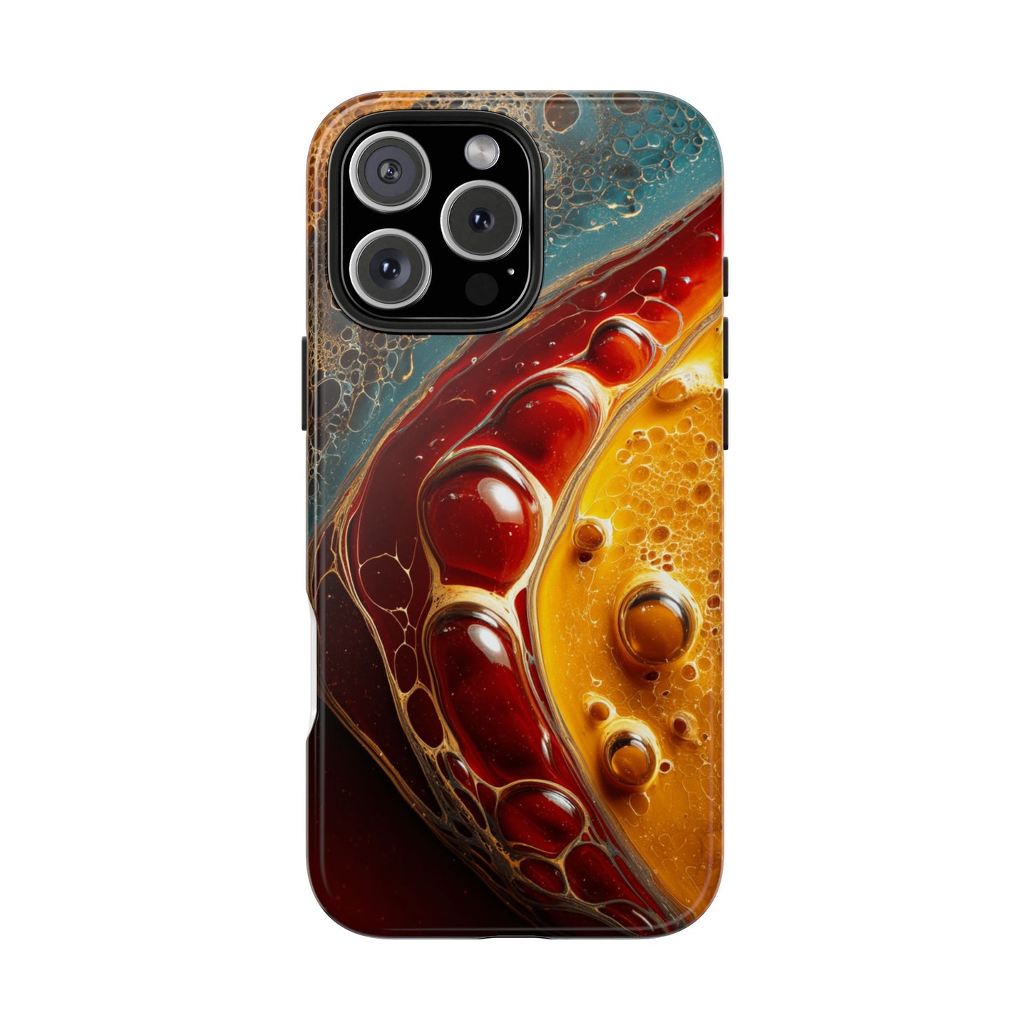 Vibrant Abstract Tough Phone Case - Colorful Protection for Your Device