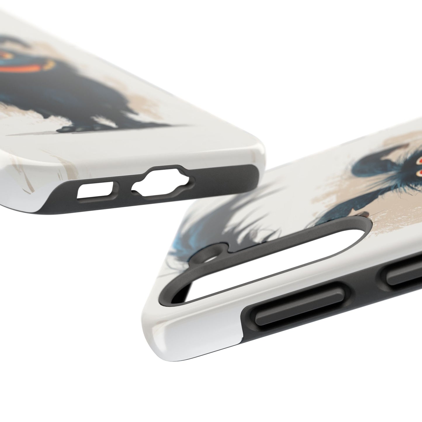 Whimsical Monster Tough Phone Case - Durable Protection for Fun-Loving Individuals