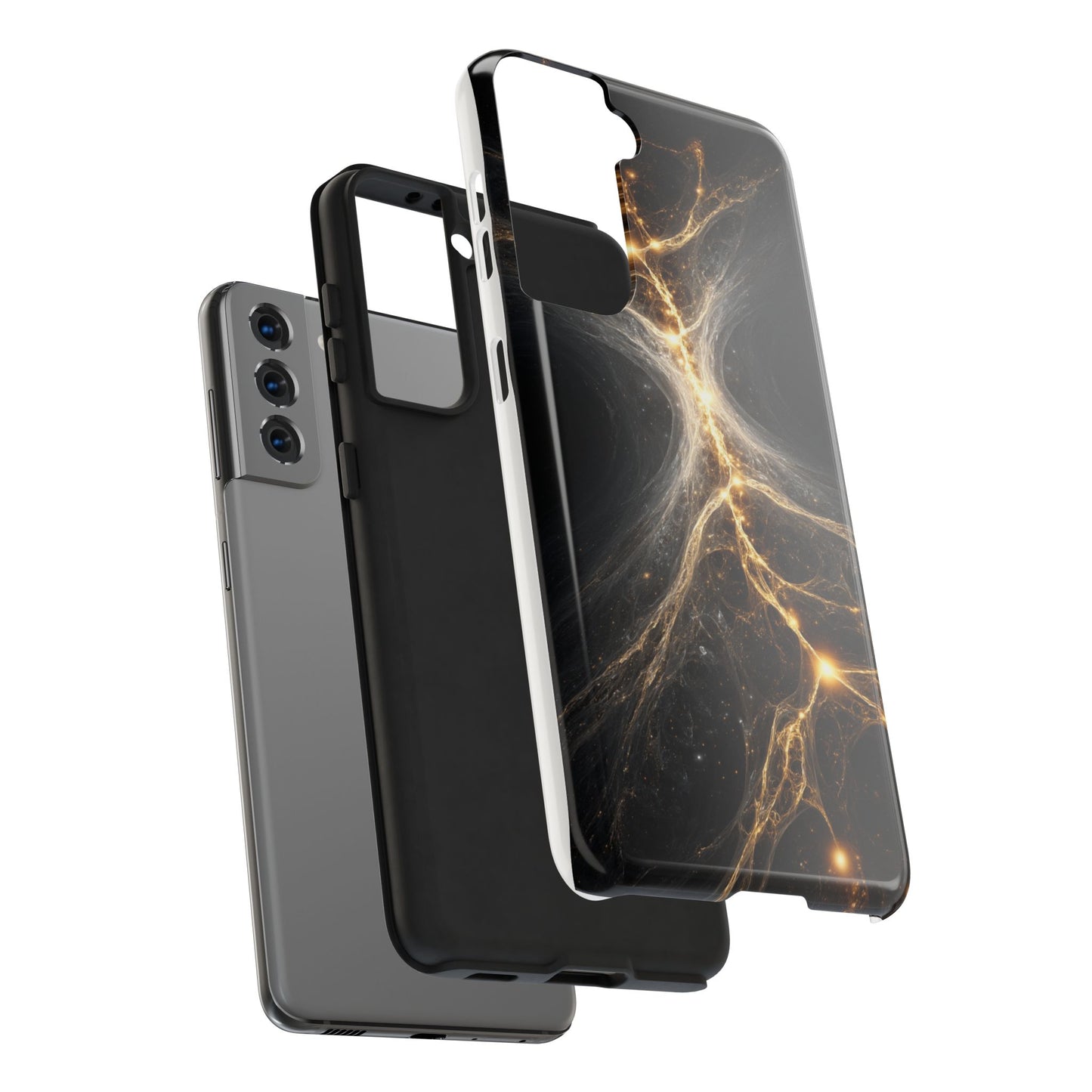 Cosmic Galaxy Tough Phone Case - Durable Protection with Astral Design
