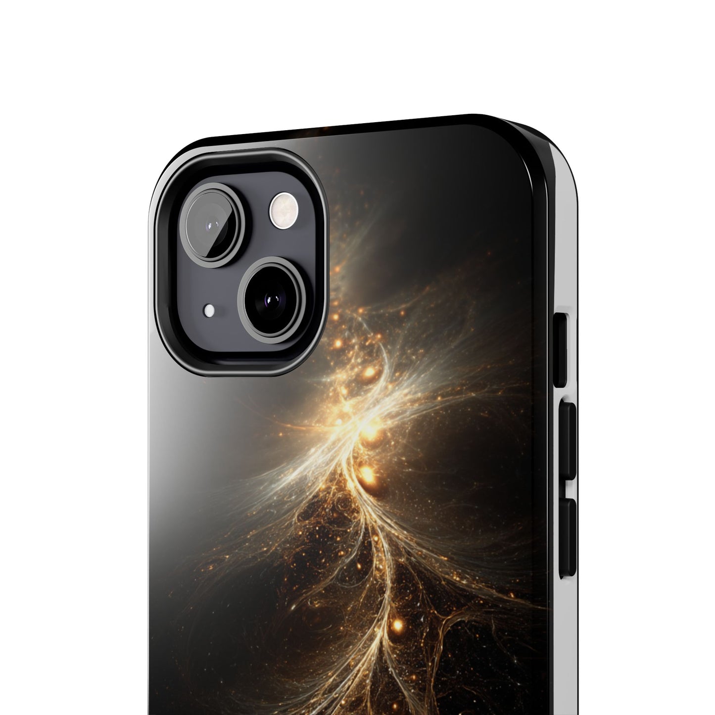 Cosmic Glow Tough Phone Case - Galaxy Design for Sci-Fi Lovers
