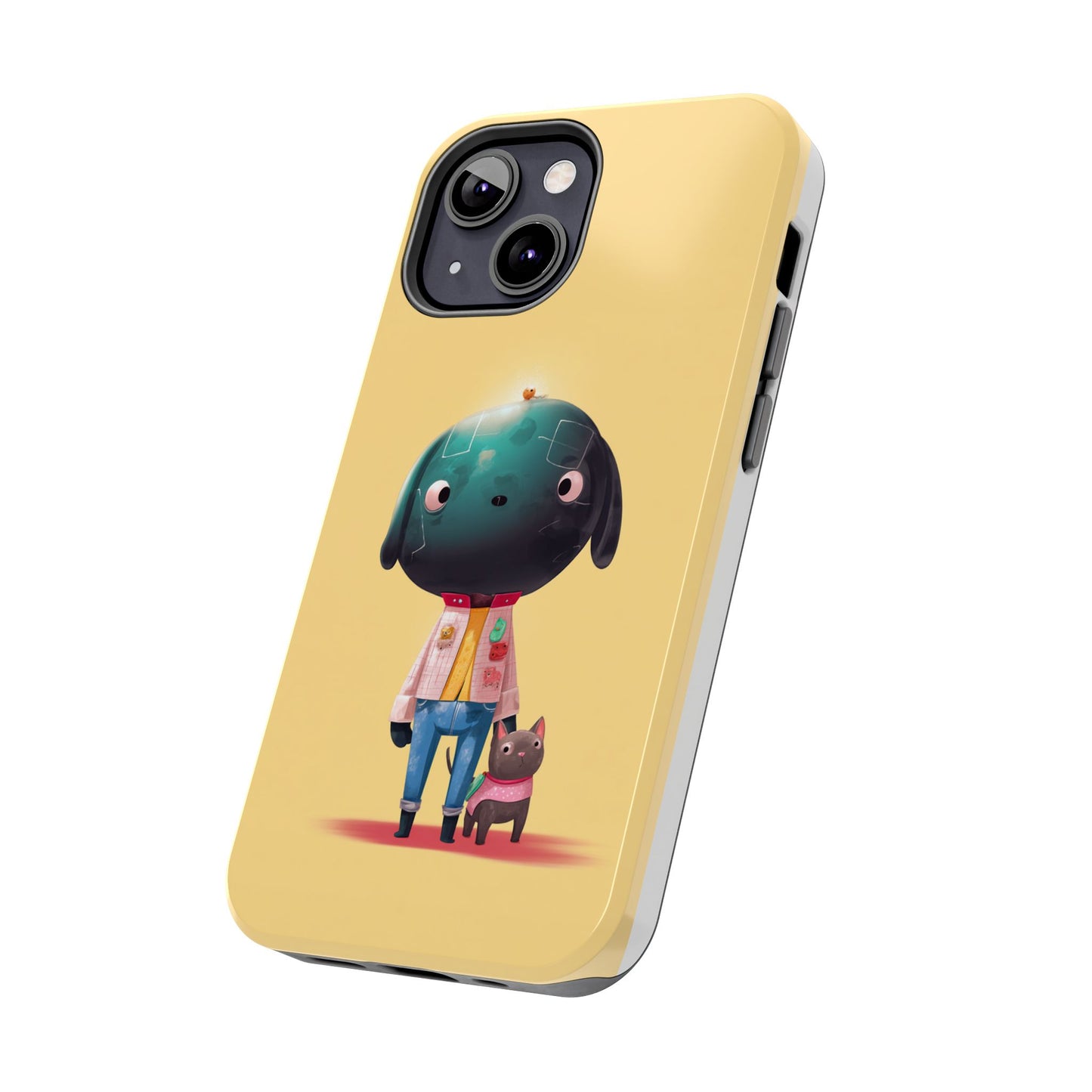 Cute Dog-Themed Tough Phone Cases for Pet Lovers - Durable Protection & Whimsical Design