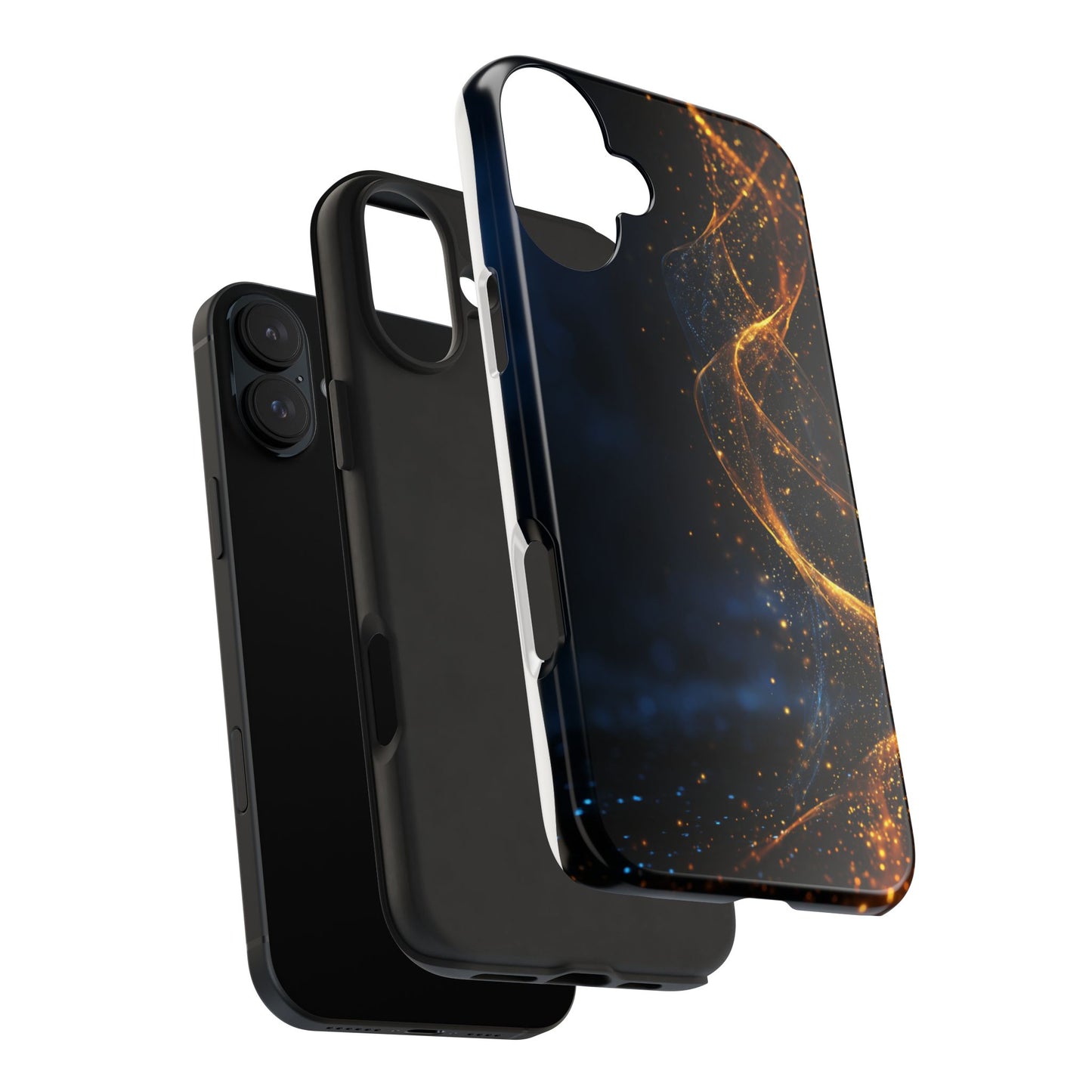 Galaxy Sparkle Tough Phone Case - Durable Protection with Elegant Design