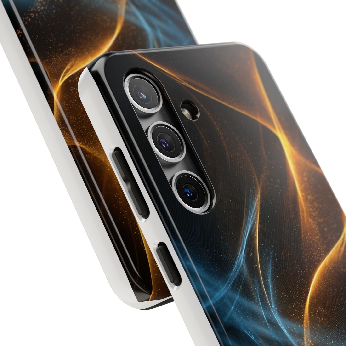 Dynamic Wave Tough Phone Case - Durable and Stylish