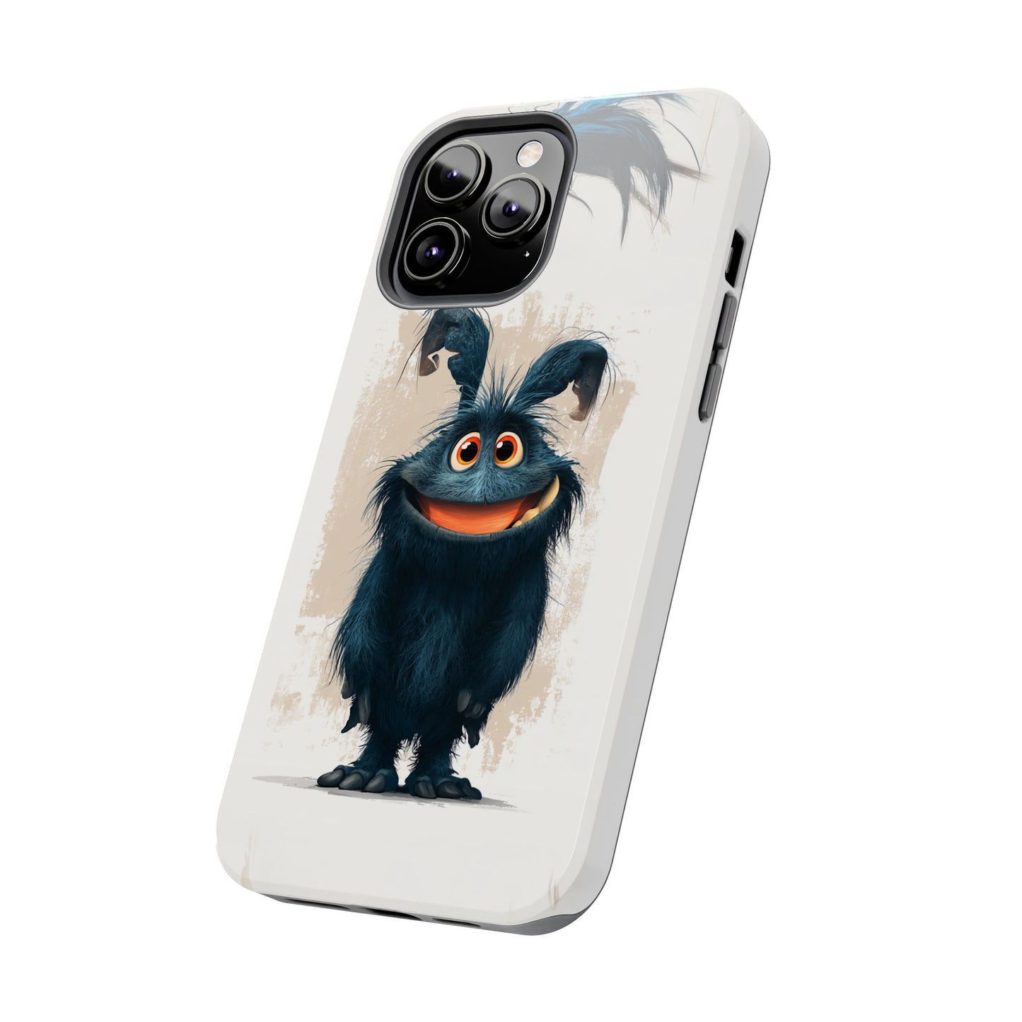 Whimsical Monster Tough Phone Case - Durable Protection for Fun-Loving Individuals