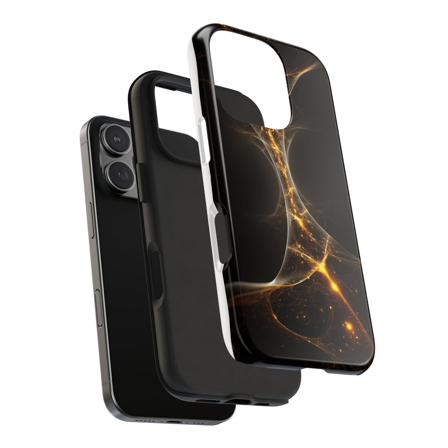 Cosmic Glow Tough Phone Case - Durable Protection with Stellar Design