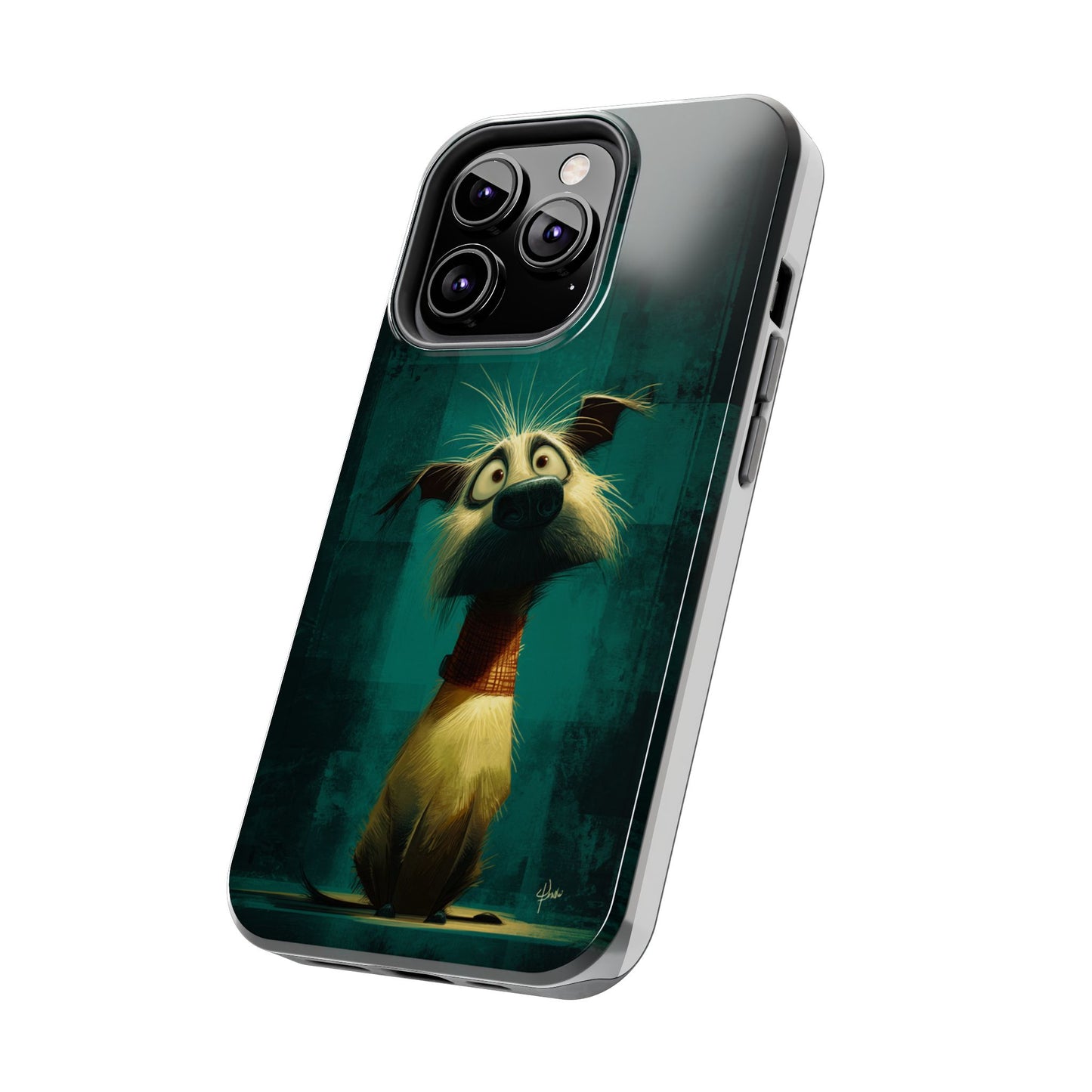 Cute Pet-Inspired Tough Phone Case - Ideal for Animal Lovers