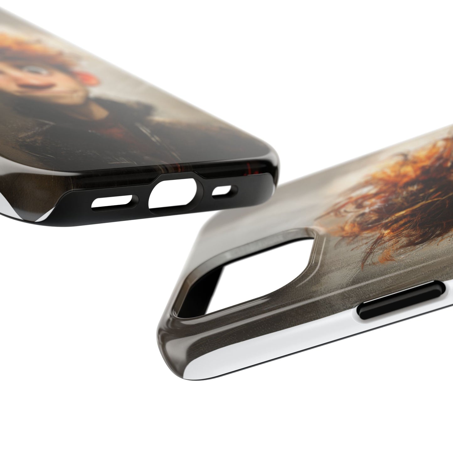 Whimsical Tough Phone Case – Unique Art Design for Creative Souls