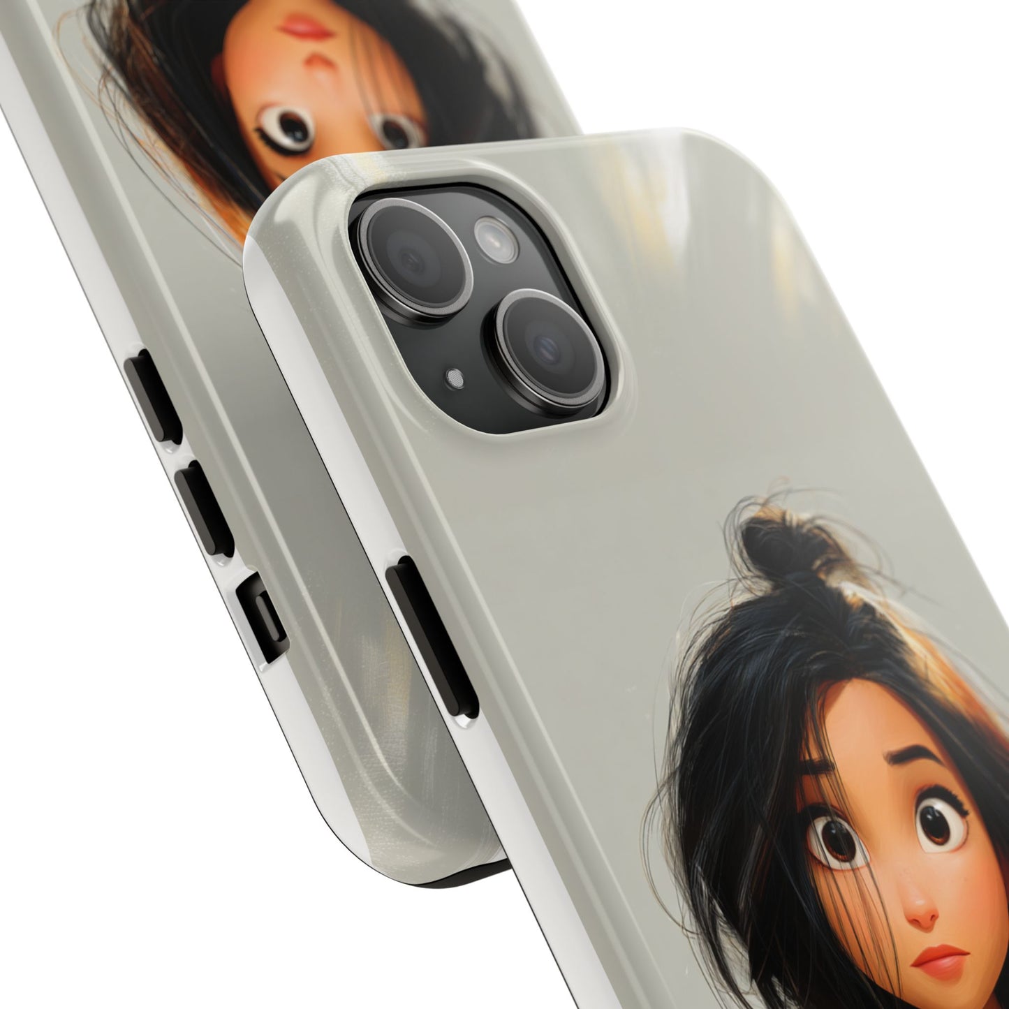Artistic Tough Phone Case - Unique Design for Creative Souls