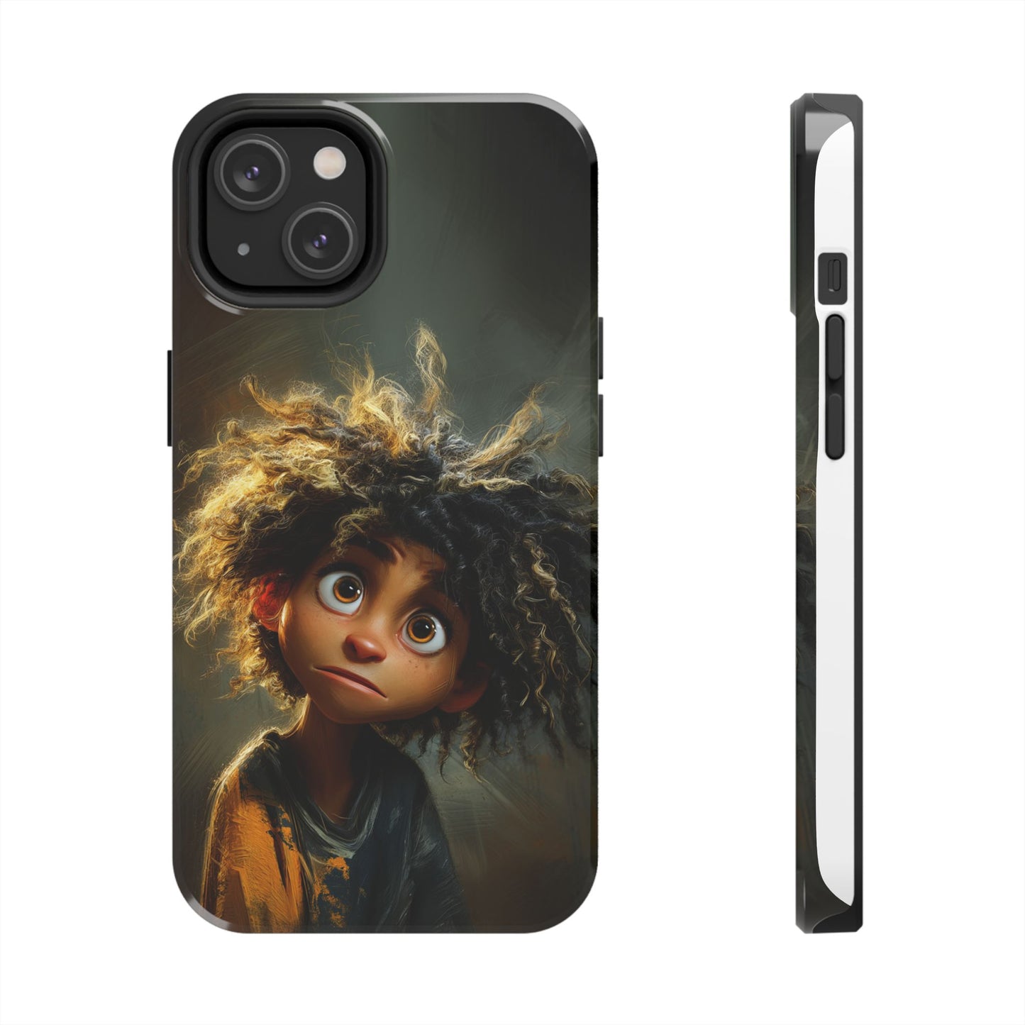 Whimsical Character Tough Phone Case for Kids