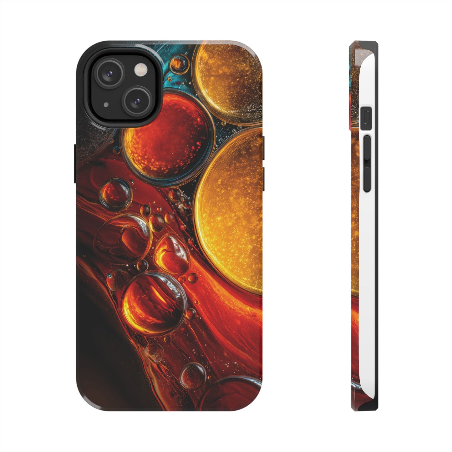 Vibrant Abstract Tough Phone Case - Protective Cover with Colorful Design