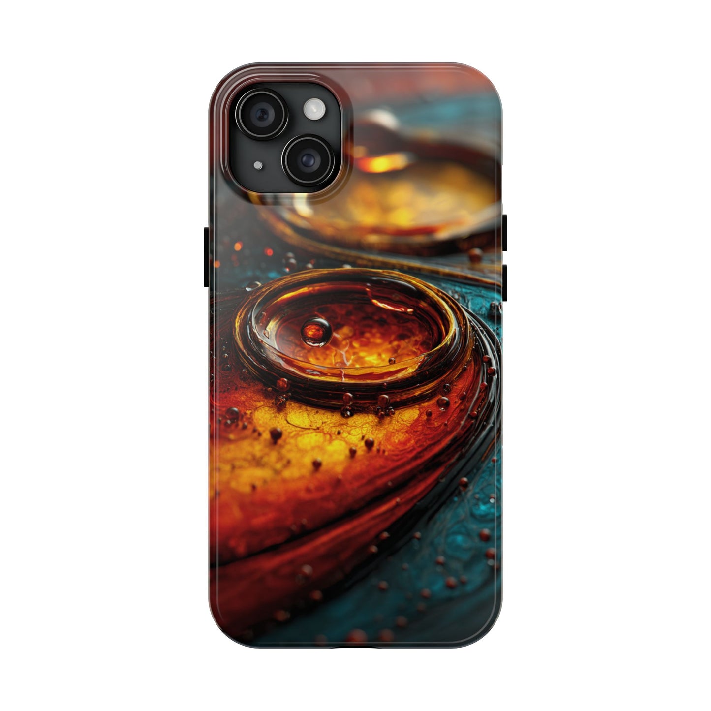 Artistic Tough Phone Case – Abstract Colorful Design for Unique Protection