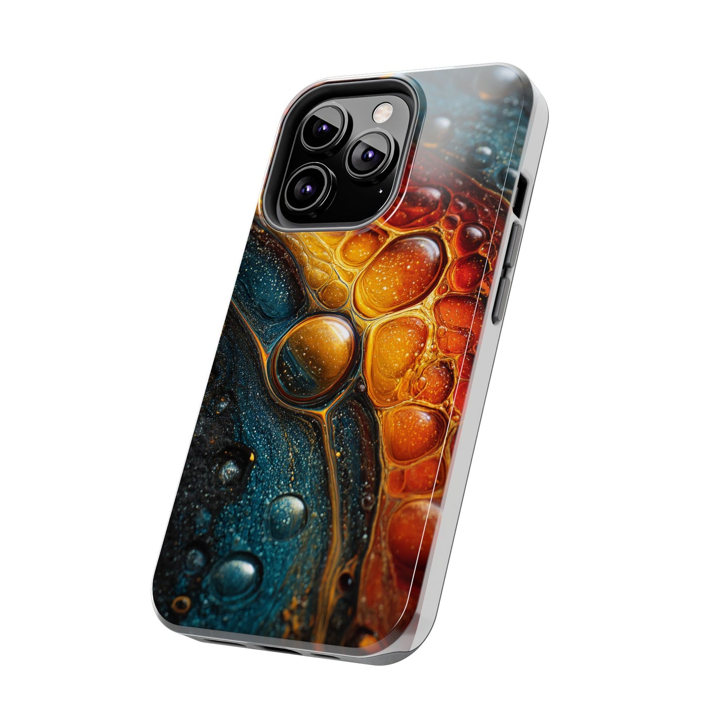 Abstract Art Tough Phone Case - Colorful Design for Stylish Protection
